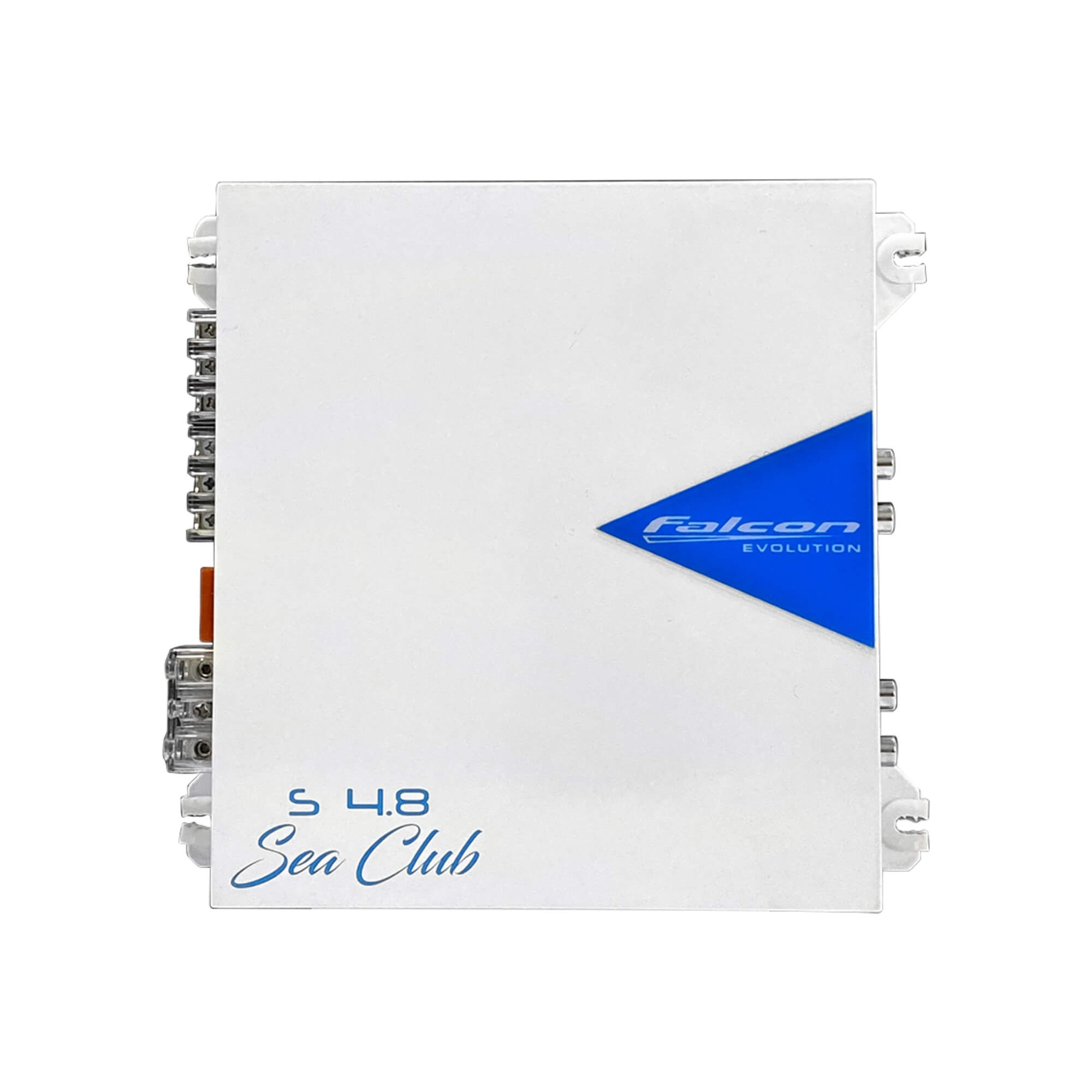 Módulo de Potência Marinizado Sea Club 4.8 800W Rms 4 canais cor Branco Falcon - S 4.8