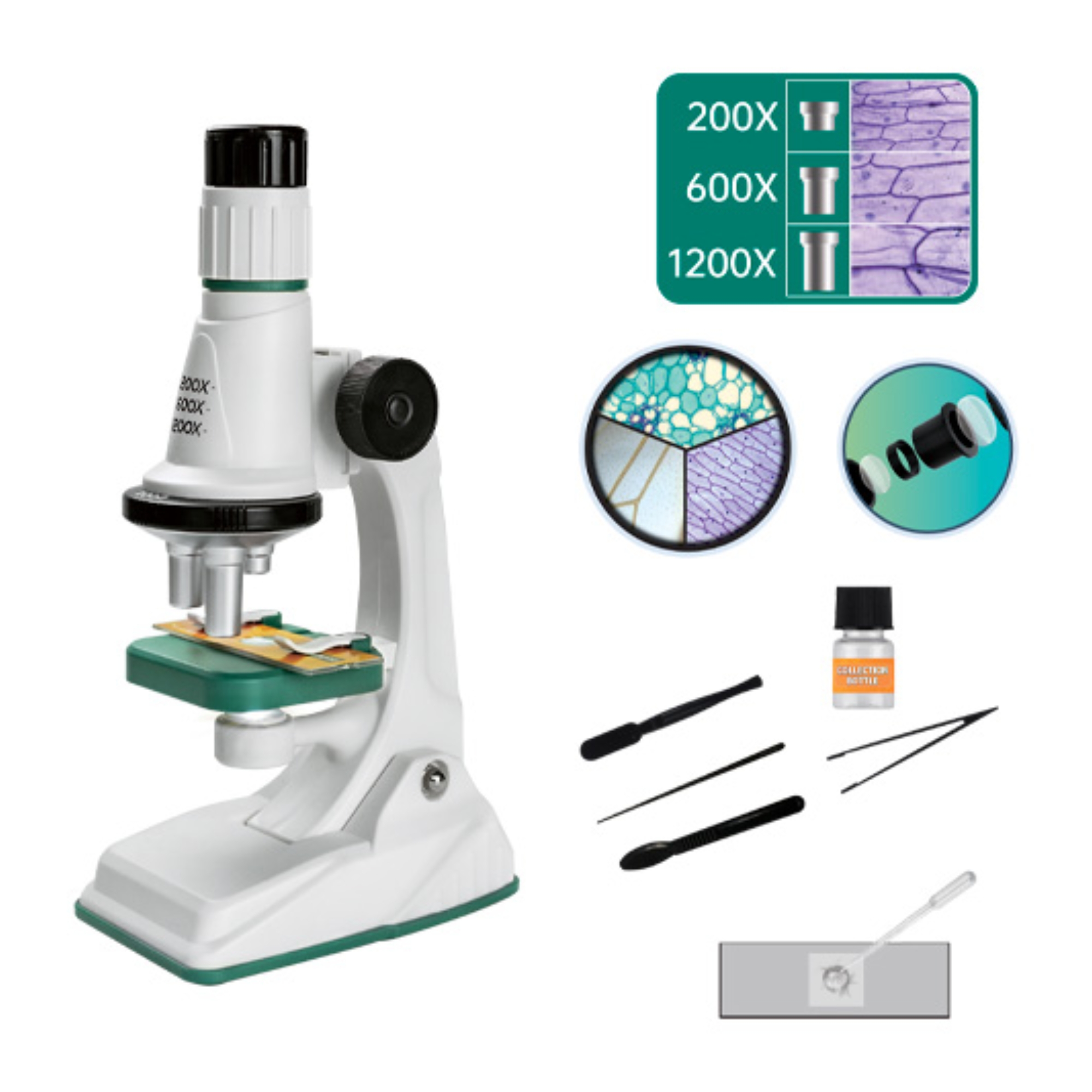 Brinquedo Microscópio Stem Infantil Educacional Polilab Polibrinq - BP3003