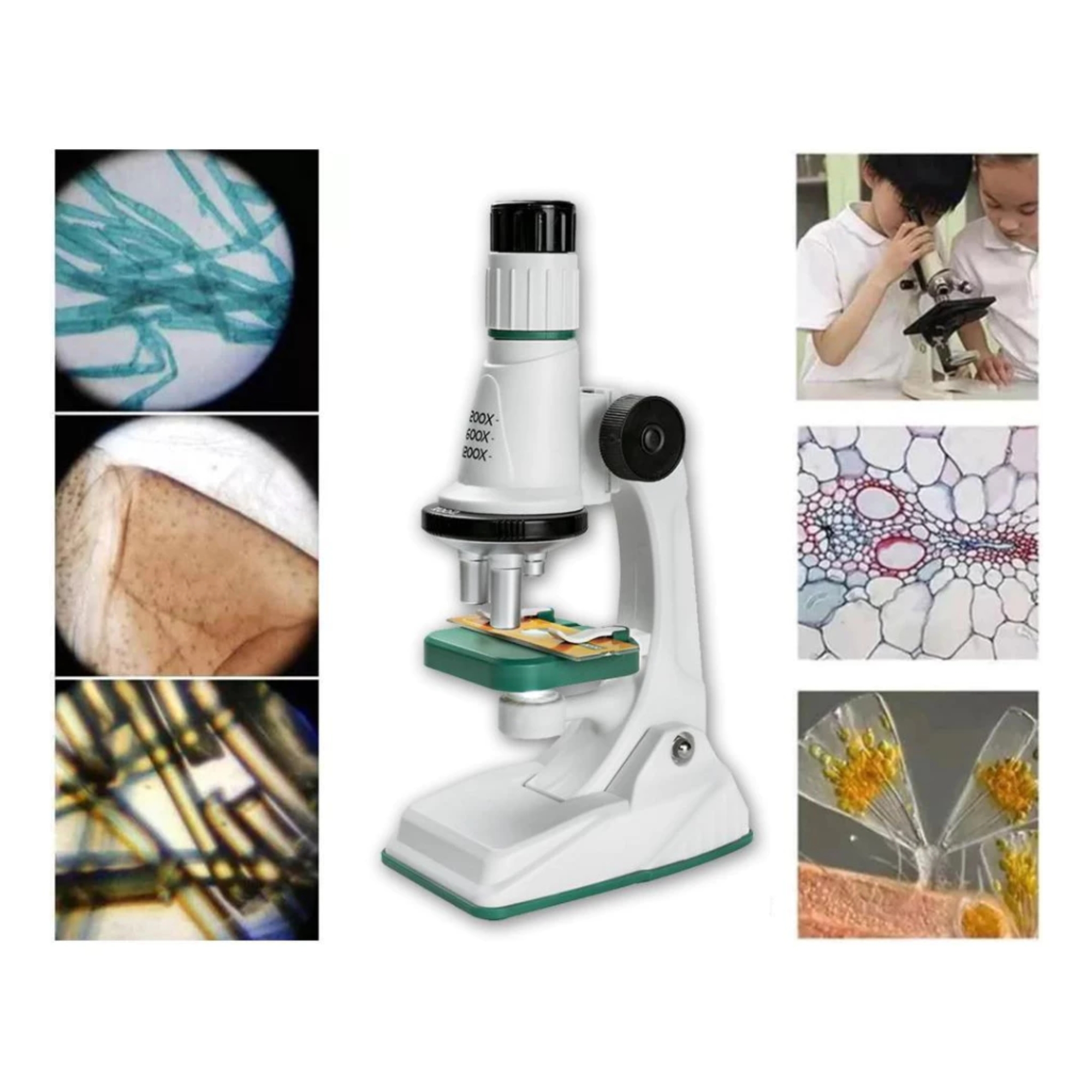 Brinquedo Microscópio Stem Infantil Educacional Polilab Polibrinq - BP3003