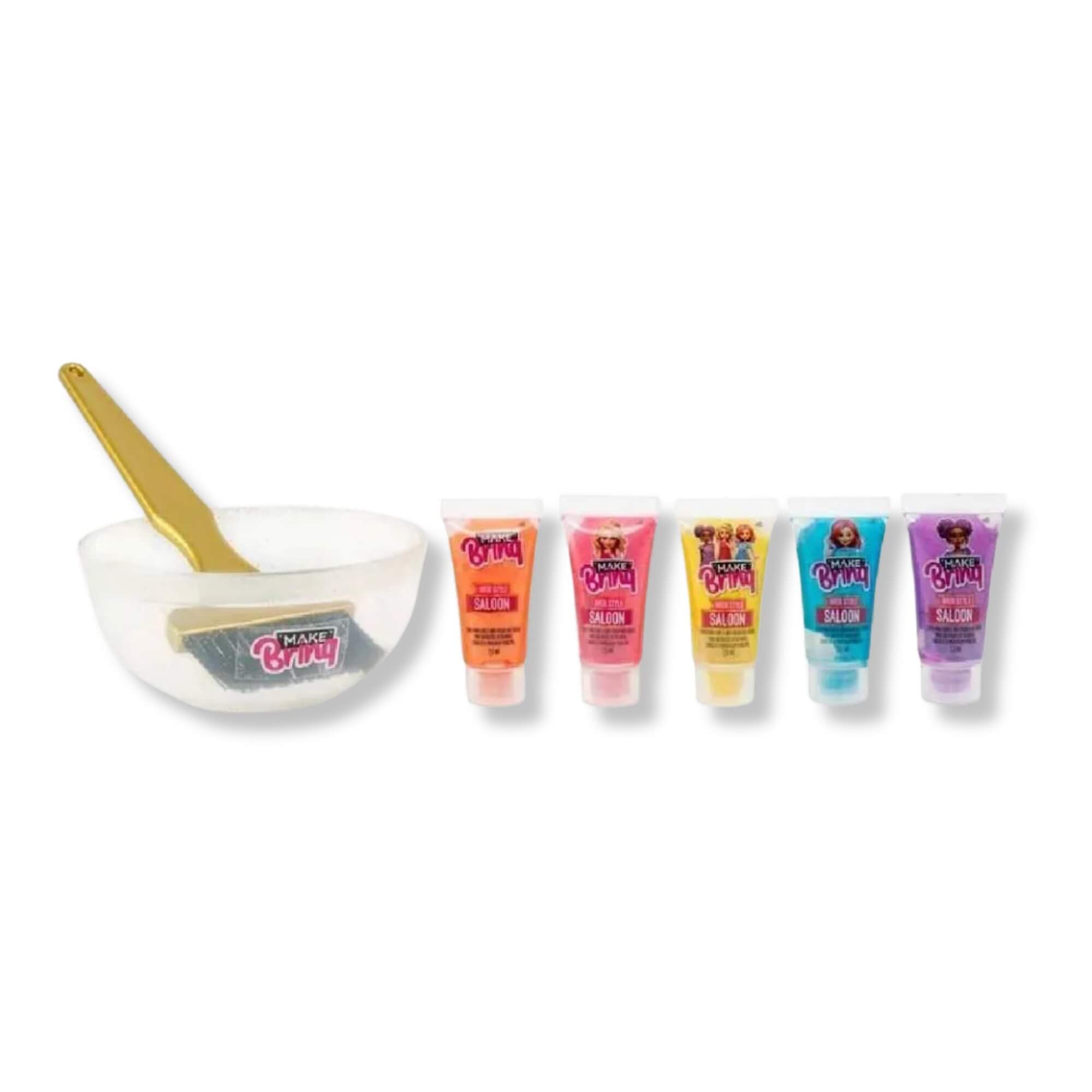 Brinquedo Infantil Kit Hair Style – Saloon + 3 Apliques Polibrinq - MK78