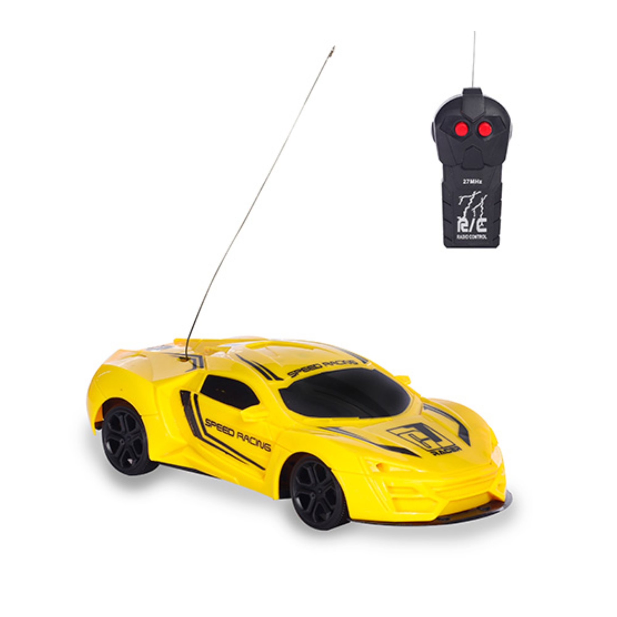 Brinquedo Carrinho de Controle Remoto Duo Race +4 Anos Sortido e Unitário Polibrinq - CAR801