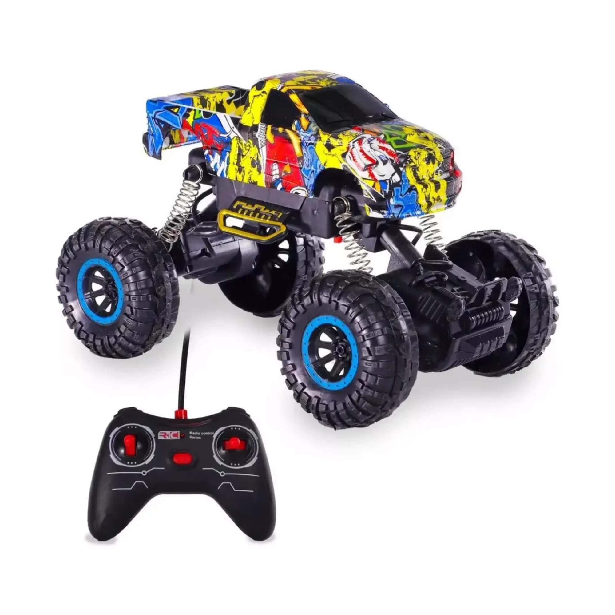 Brinquedo Infantil Carrinho de Controle Remoto Maxroad Polibrinq - CAR501