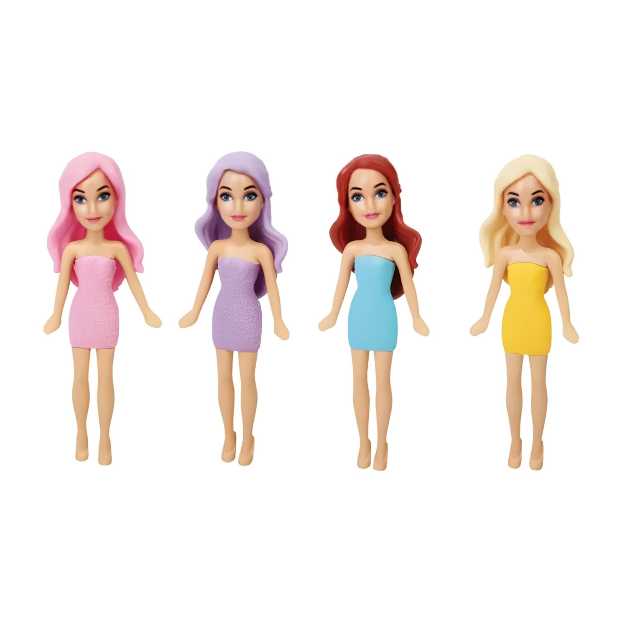 Brinquedo Infantil Mini Boneca Turma da Manu c/ Acessórios - Sortida e Unitária Polibrinq - BN5092