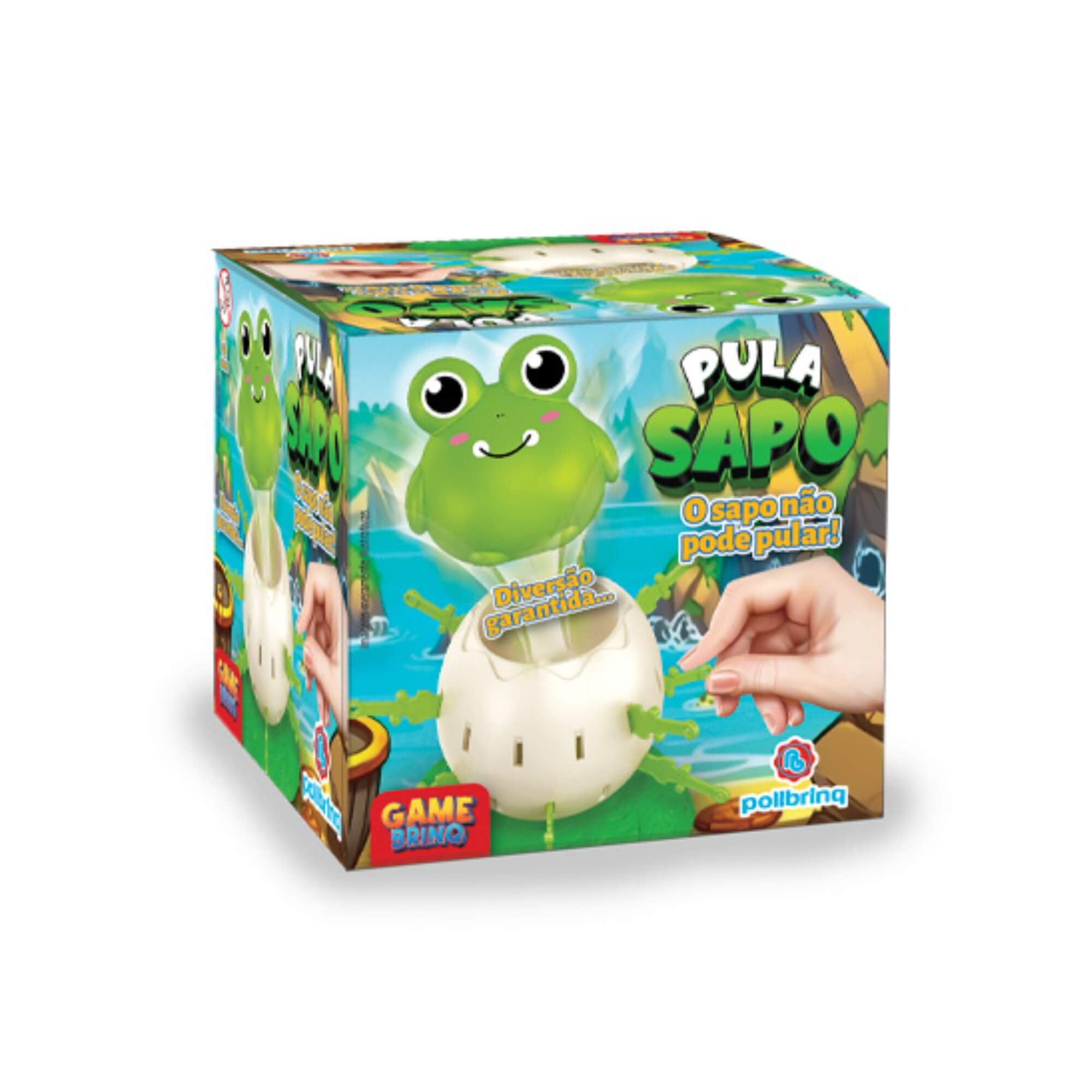 Brinquedo Infantil Pula Sapo +3 Anos Polibrinq - AN2029