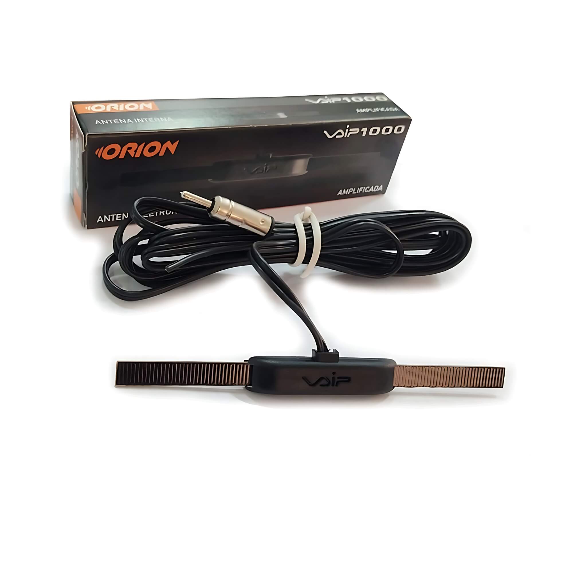 COMP Kit Rádio Roadstar RS-2724BR Bluetooth + Antena Eletrônica Amplificada TSR Orion