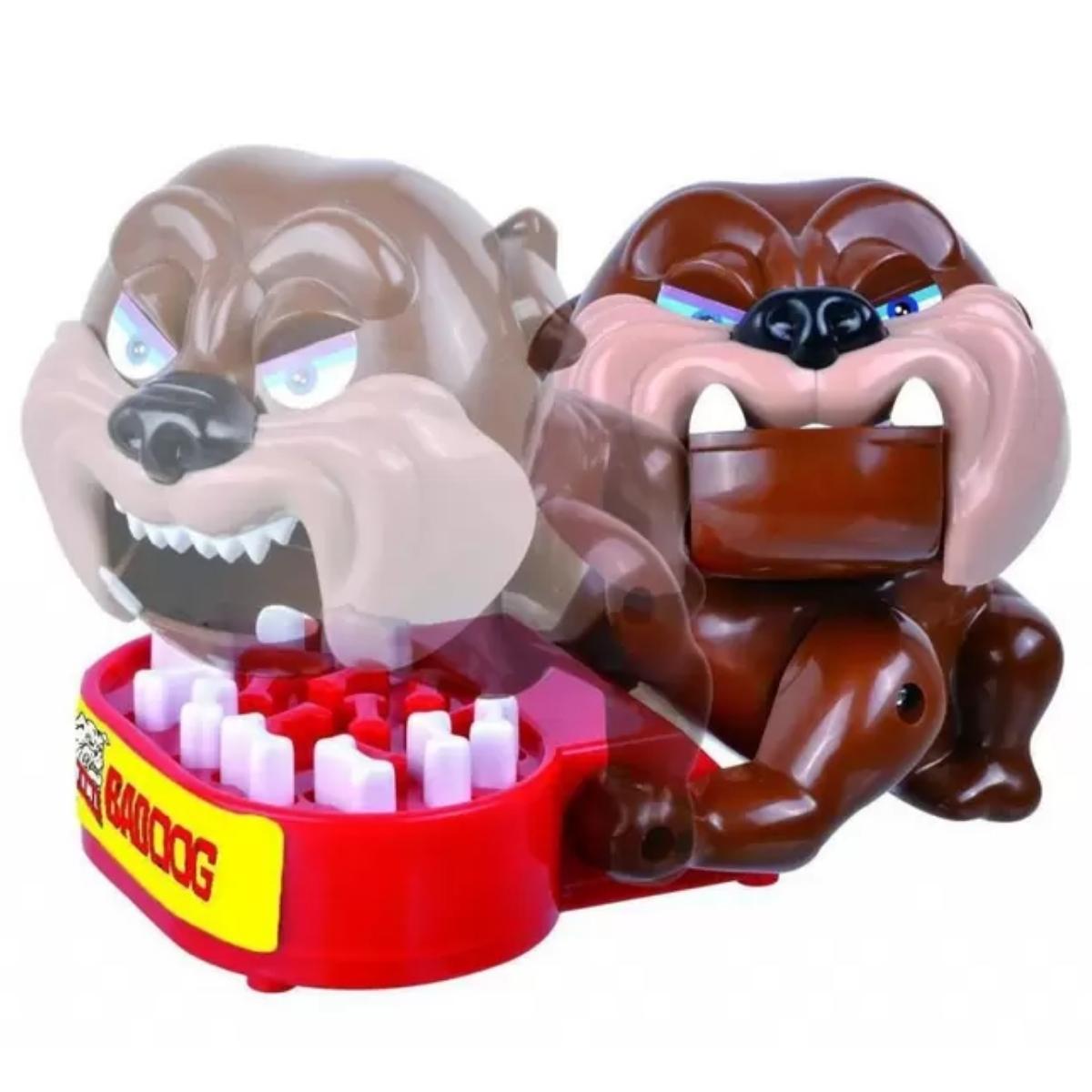 COMP Kit Jogos de Ação Infantil Jacaré Mordida Surpresa + Mini Bad Dog – Diversão em Família