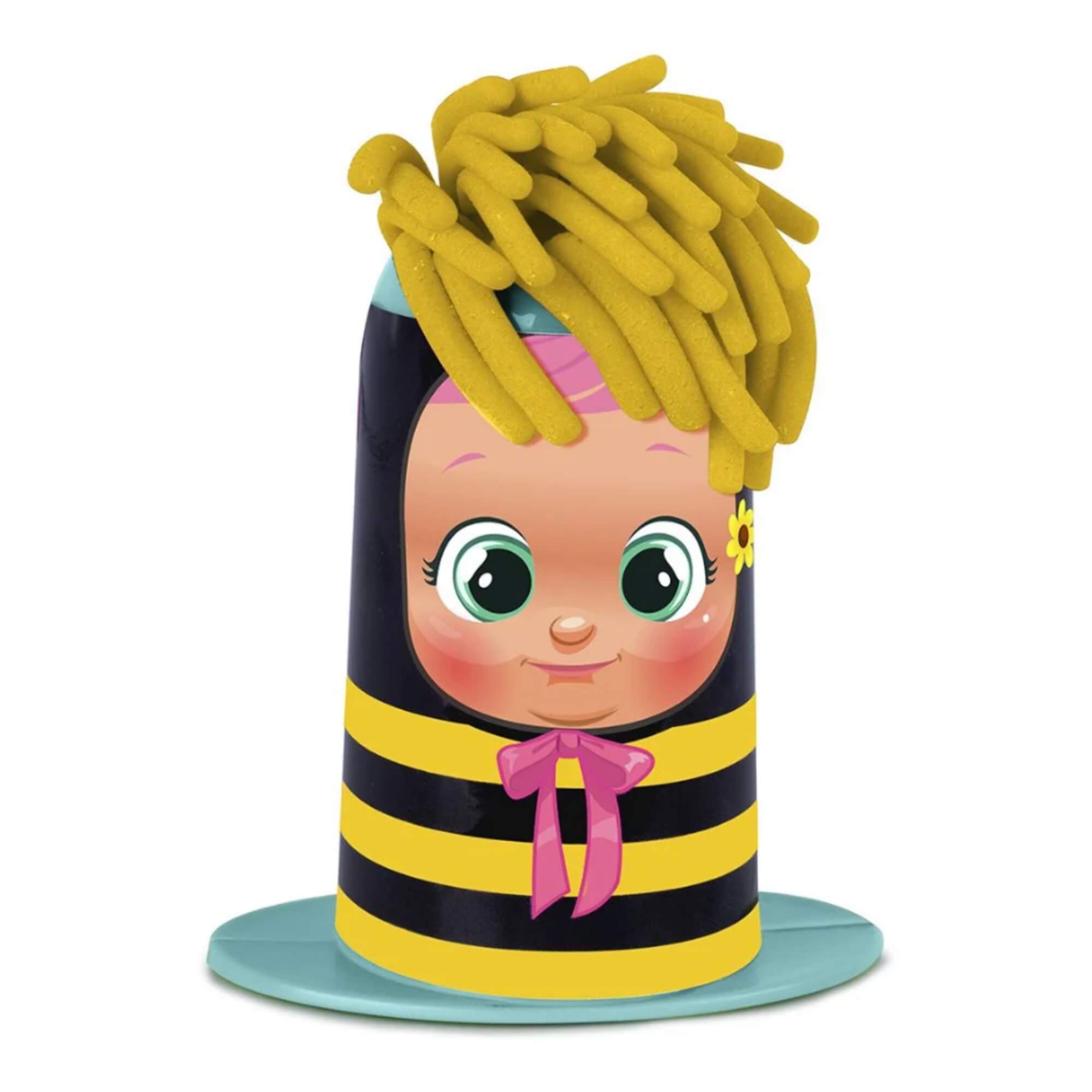 COMP Kit Massinha de Modelar Cry Babies com Acessórios: My Little Hair + Sorveteria Divertida