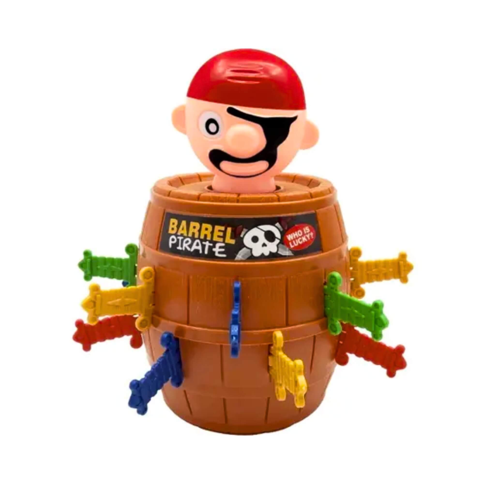 Kit Jogos Clássicos: Pirata Barril + Jacaré Mordida Surpresa - Zippy Toys