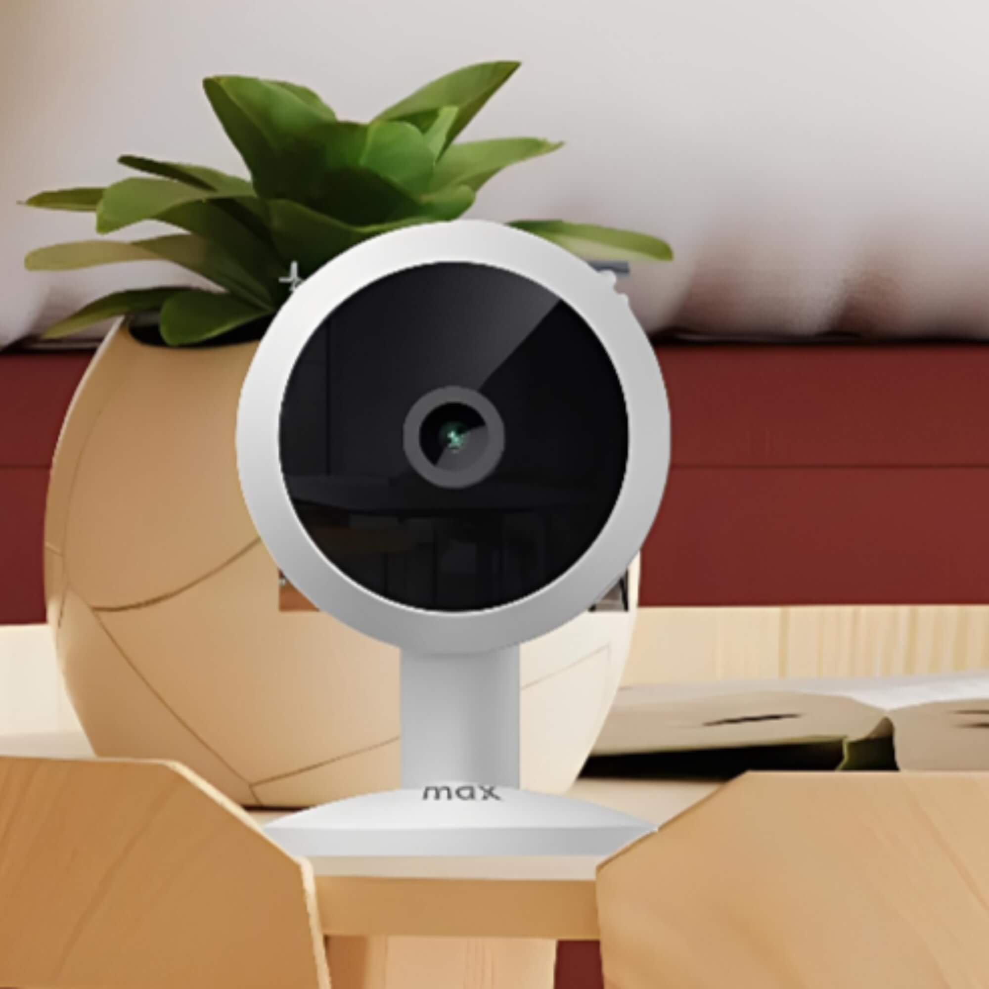 Câmera Wi-Fi Interna Smart Fixa 3MP 10M IR USB-C Tuya Motorola - CWP31001