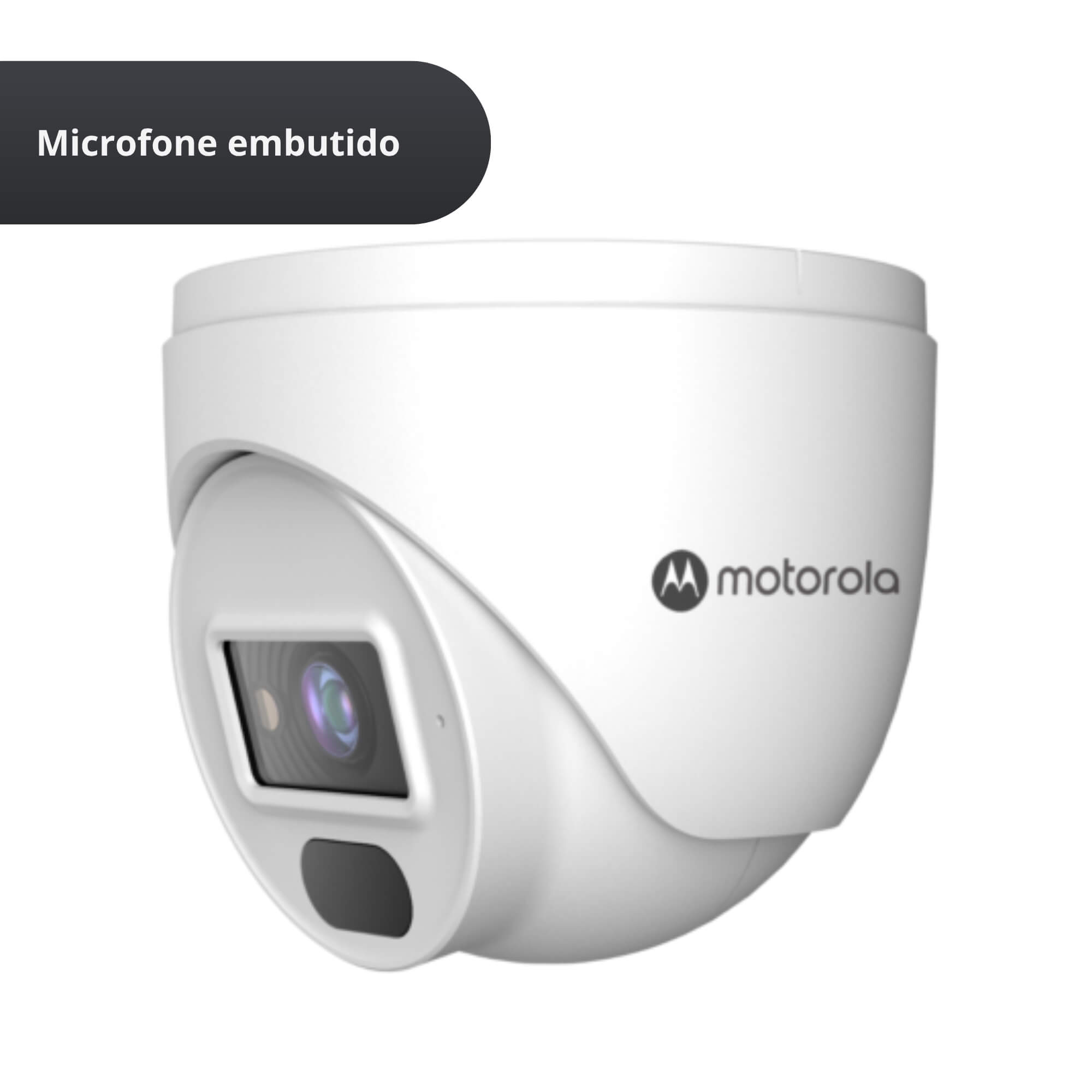 Câmera IP Dome 4MP Infravermelho c/ 20m de Alcance Lente fixa de 2.8 mm Motorola - MTIDM024602