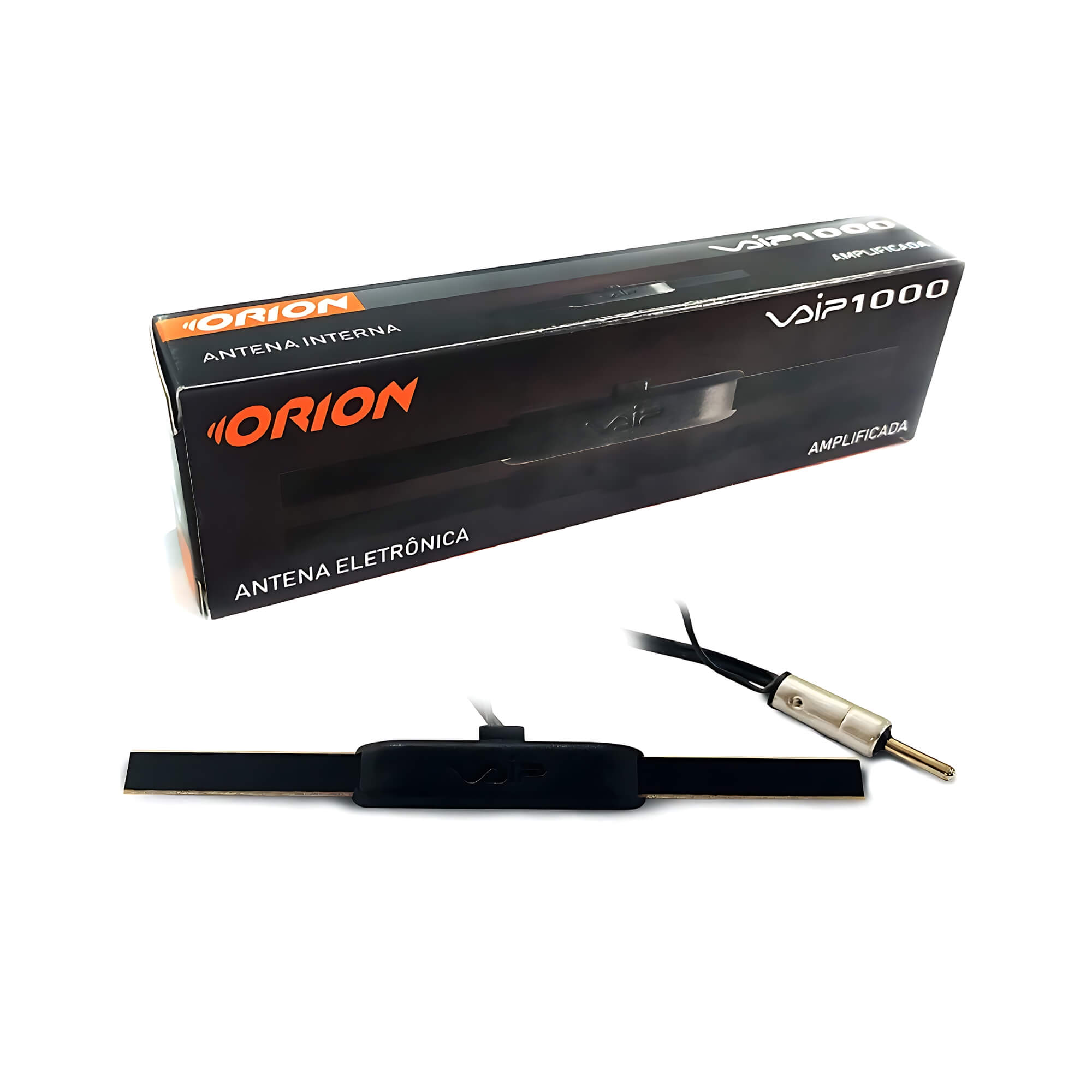 COMP Kit Som Automotivo - Rádio Bluetooth H-Tech + 2 Kits Falantes Leson 6" + Antena TSR Orion