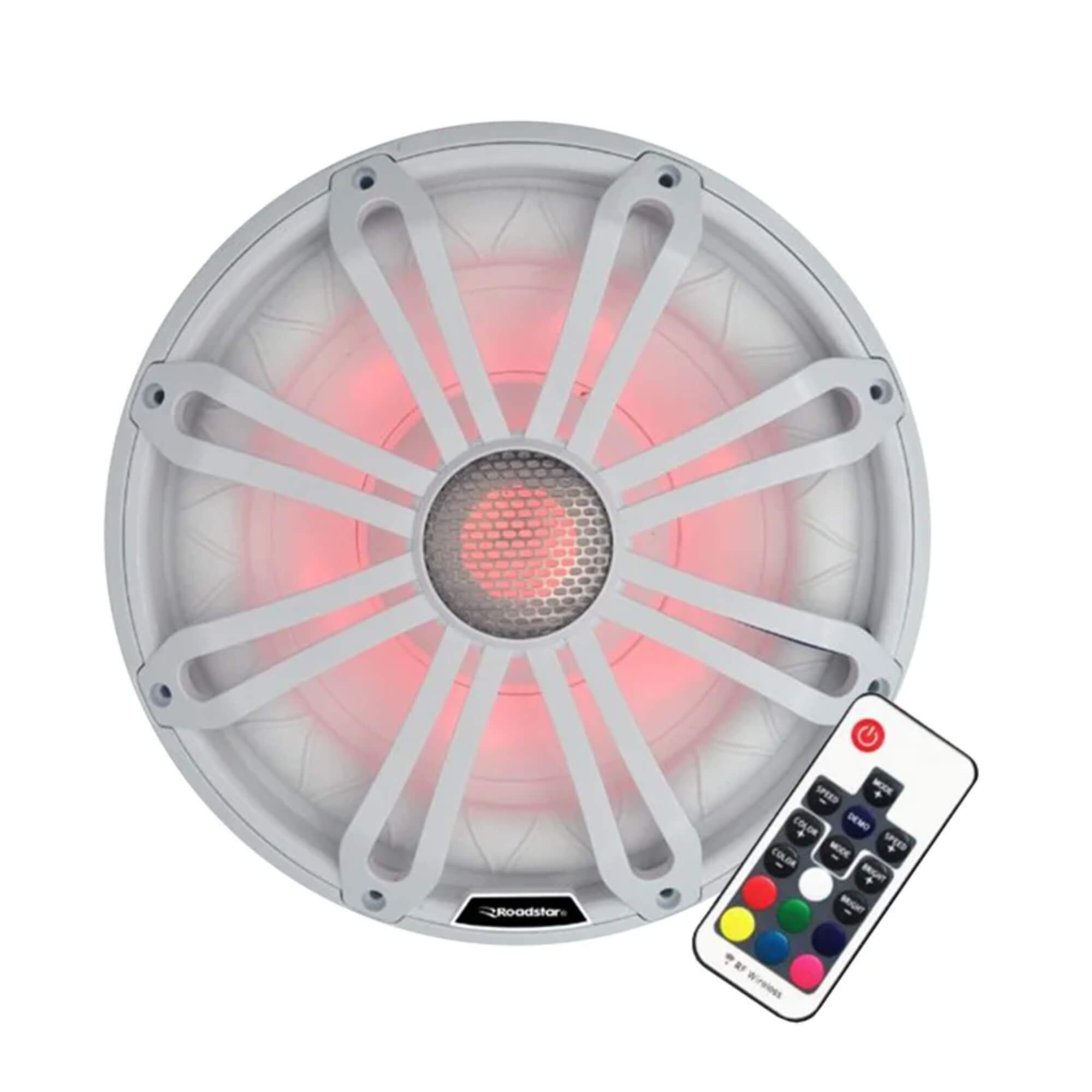 COMP Kit Marinizado: 2 Pares de Alto Falantes Quadriaxial + Amplificador 1200W + Alto Falante 8"