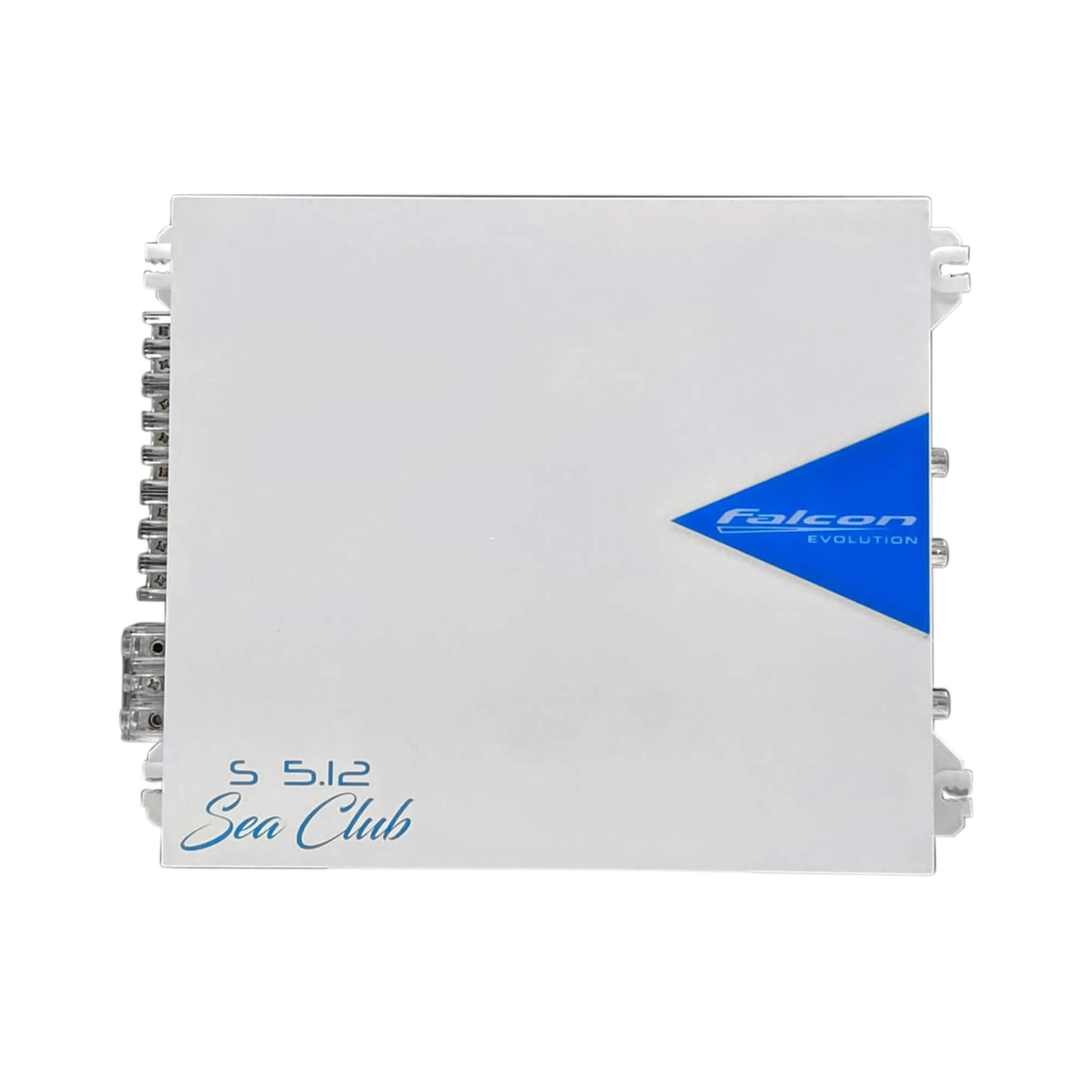 COMP Kit Marinizado: 2 Pares de Alto Falantes Quadriaxial + Amplificador 1200W + Alto Falante 8"