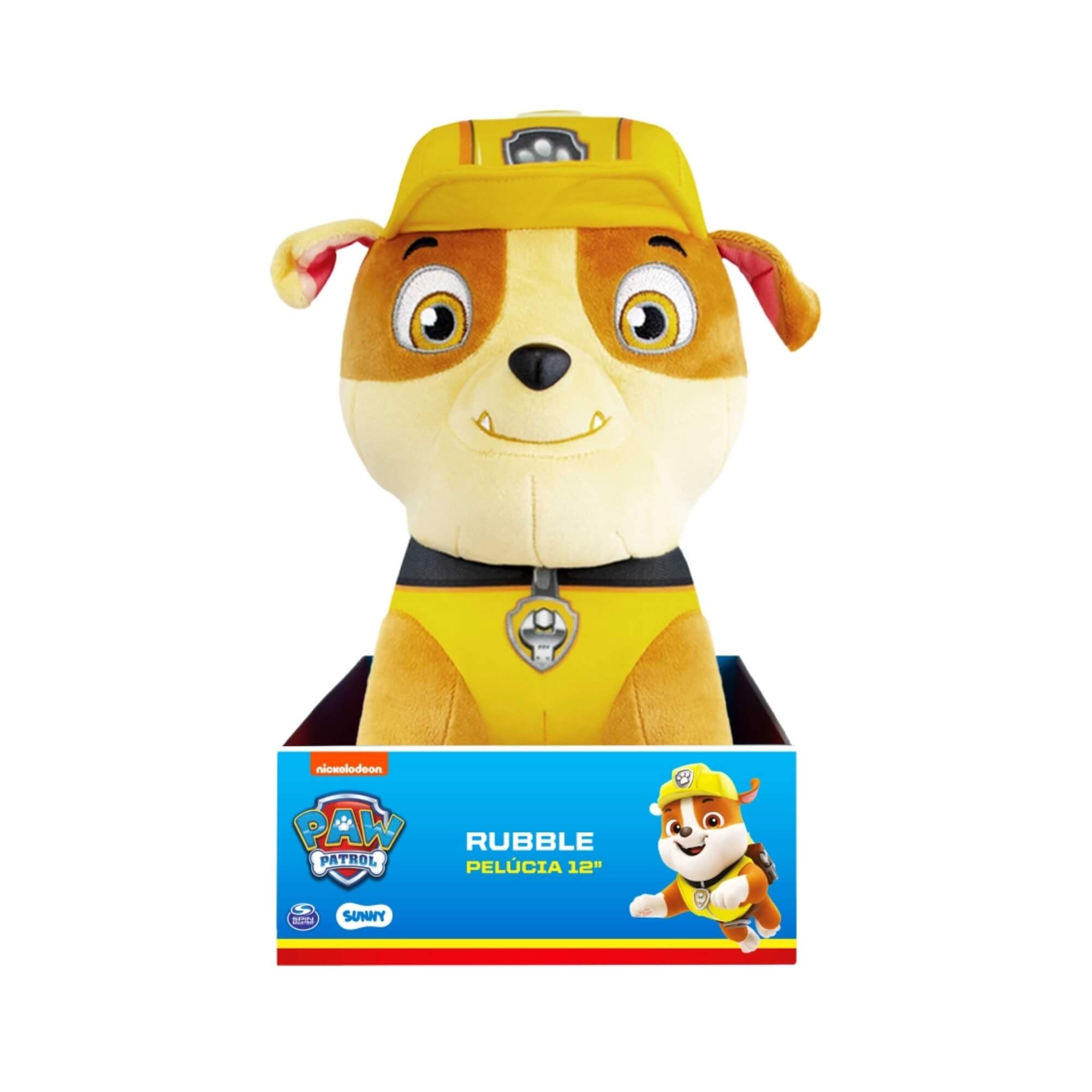 Pelúcia Patrulha Canina Rubble 30cm Sunny - 001345