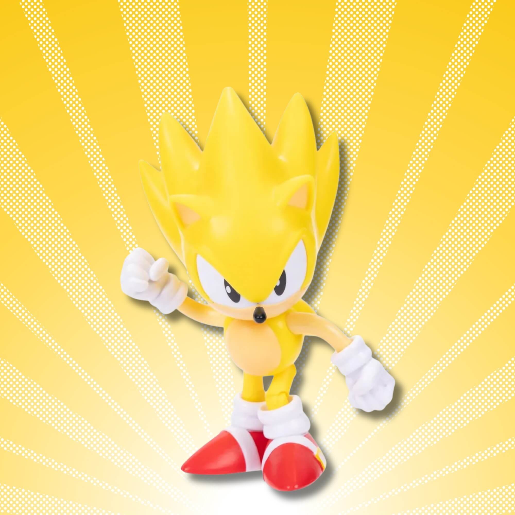 Boneco Articulado Super Sonic com Mola 10cm Sunny - 004550
