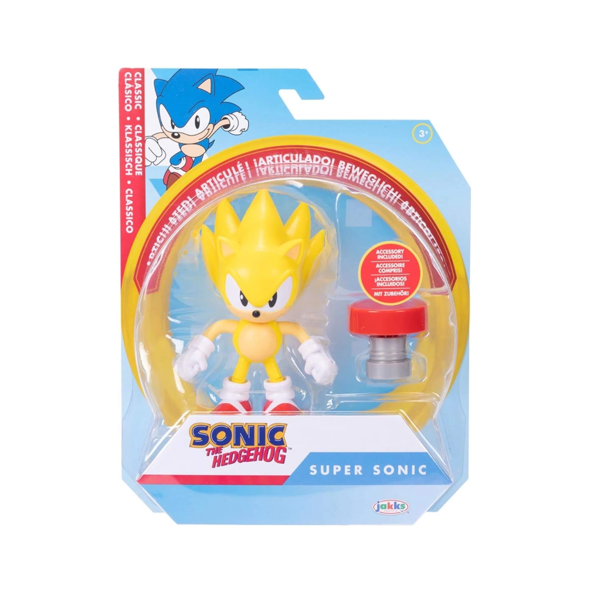 Boneco Articulado Super Sonic com Mola 10cm Sunny - 004550