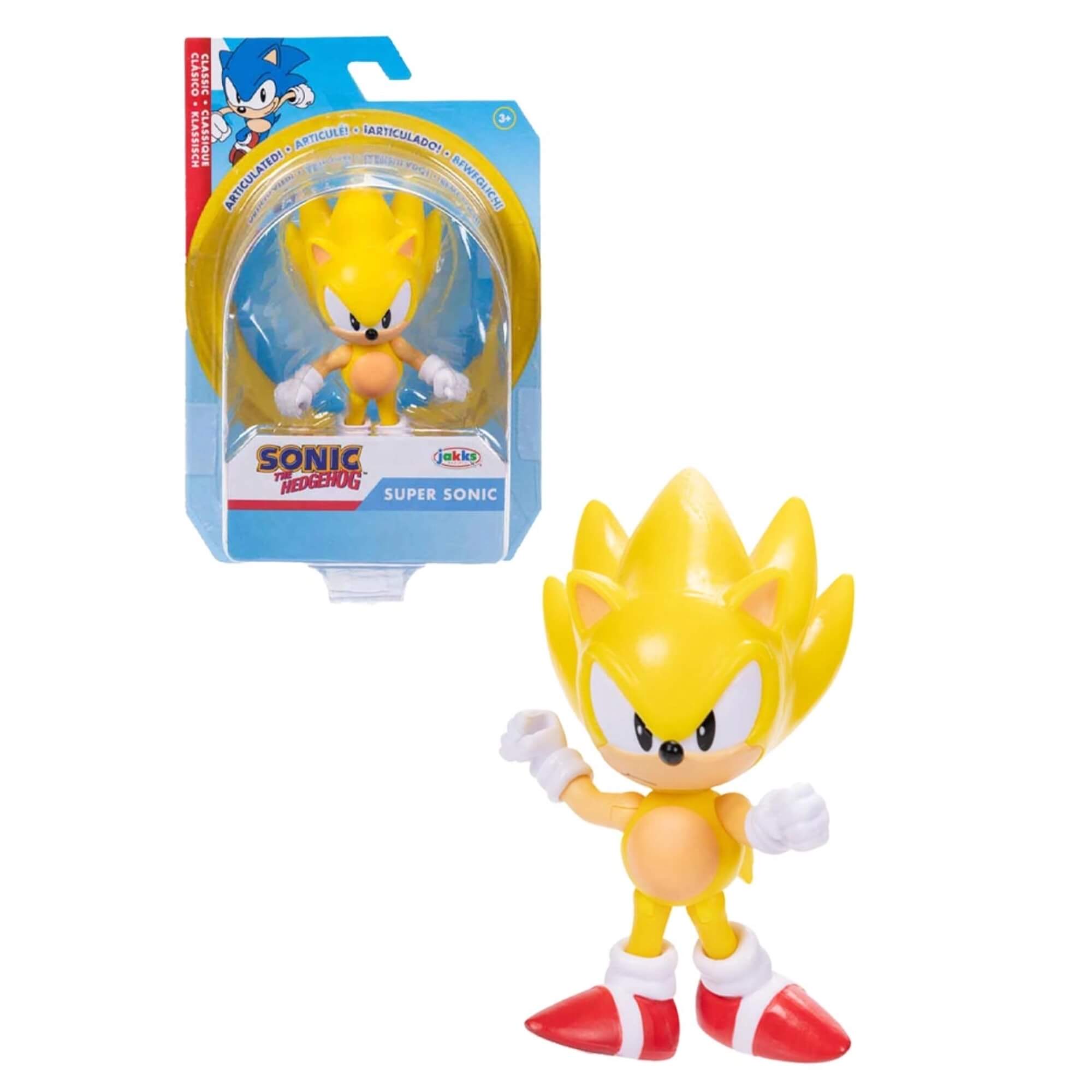 Brinquedo Infantil Articulado Super Sonic Clássico 6cm Sunny - 004562