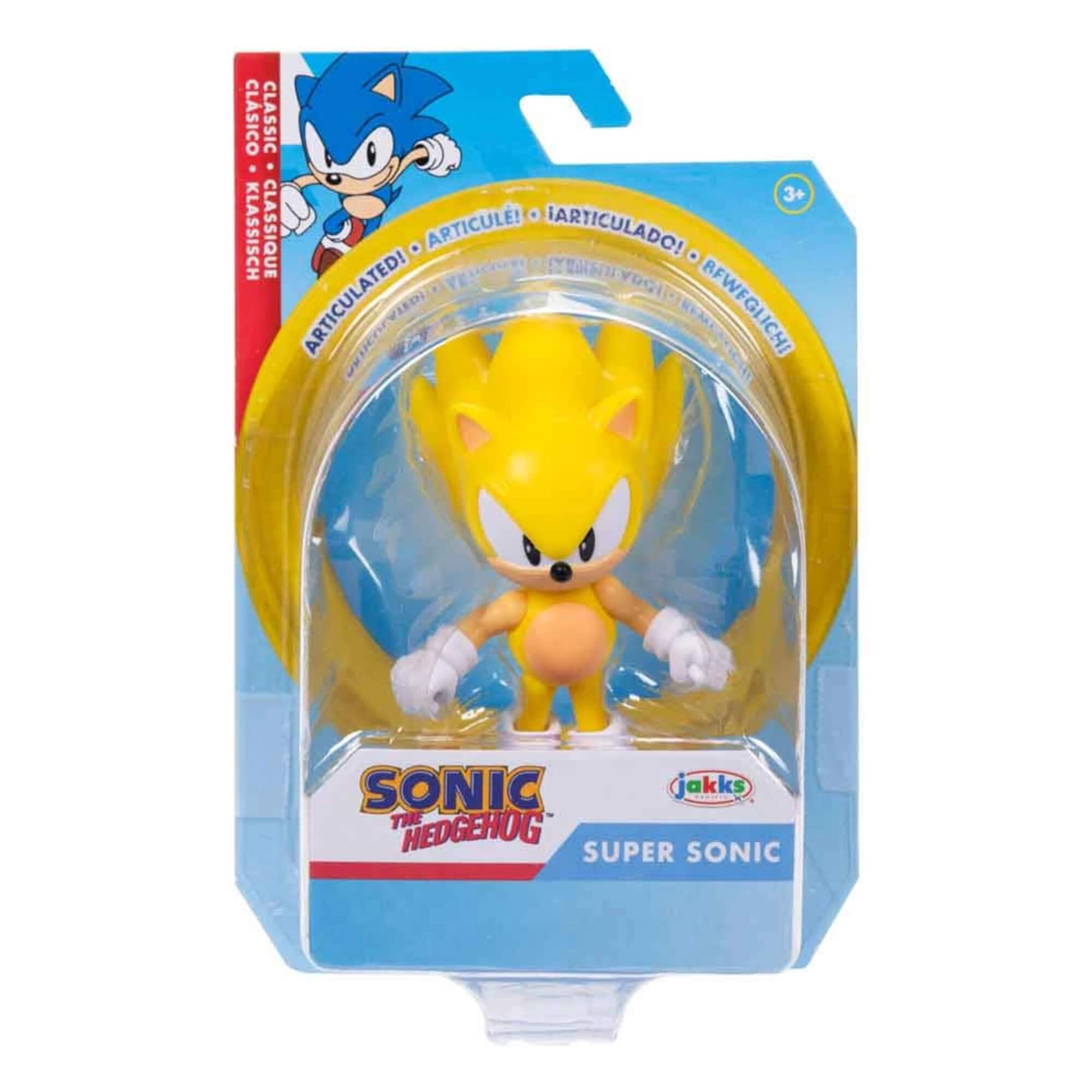 Brinquedo Infantil Articulado Super Sonic Clássico 6cm Sunny - 004562