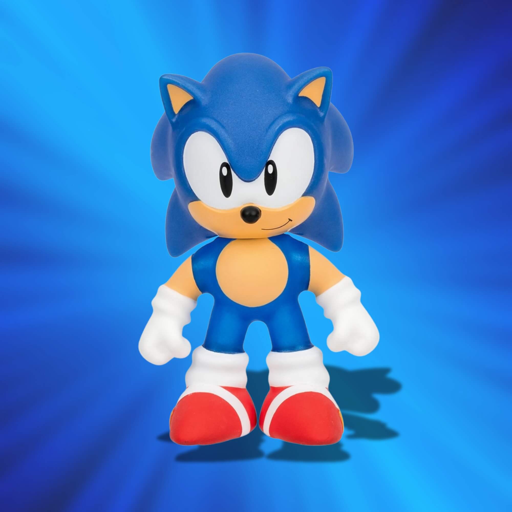 Brinquedo Infantil Sonic de 13cm com Esmeralda do Caos - Goo Jit Zu Sunny - 004498