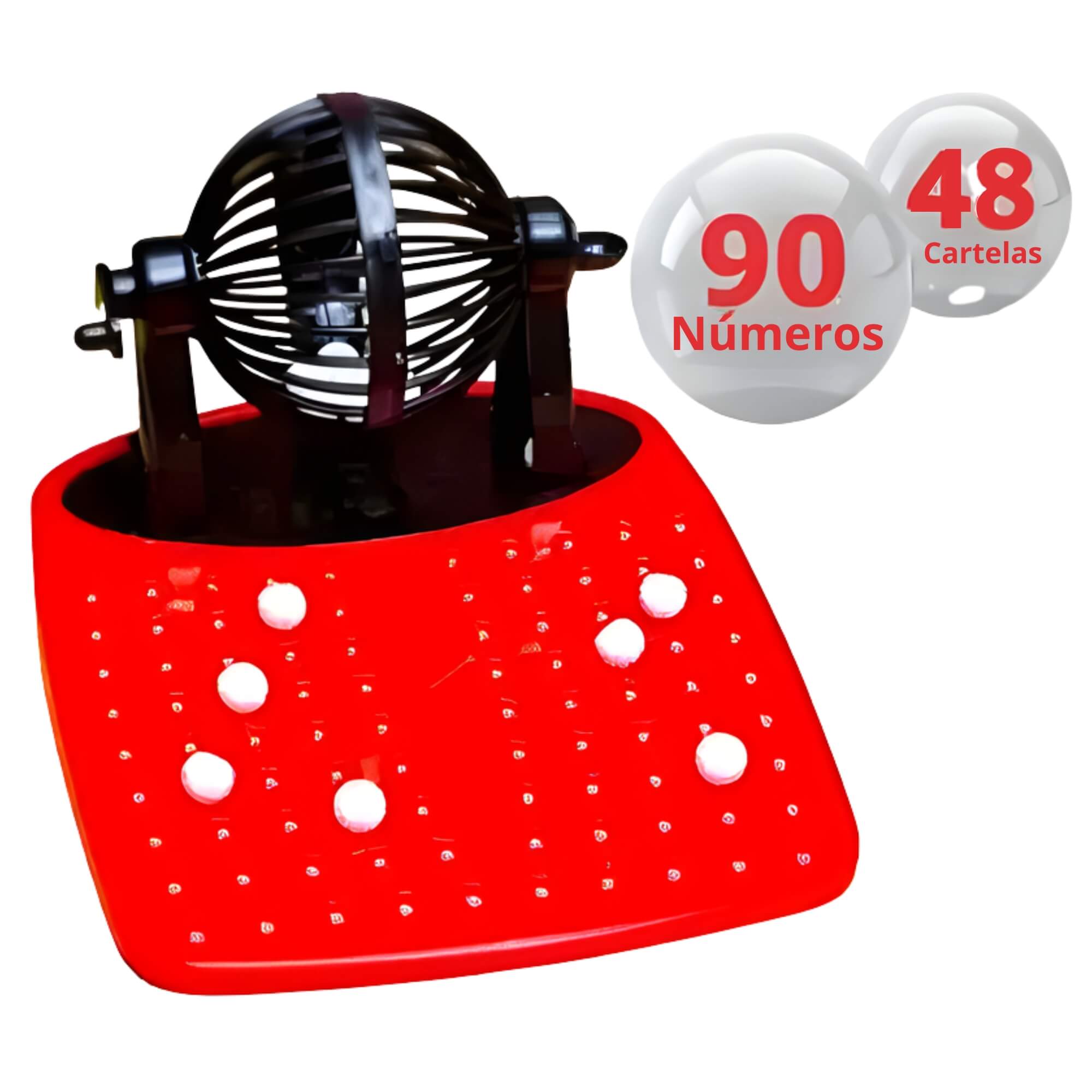 Jogo Super Bingo com 90 Números e 48 Cartelas Pais e Filhos - 791299-1
