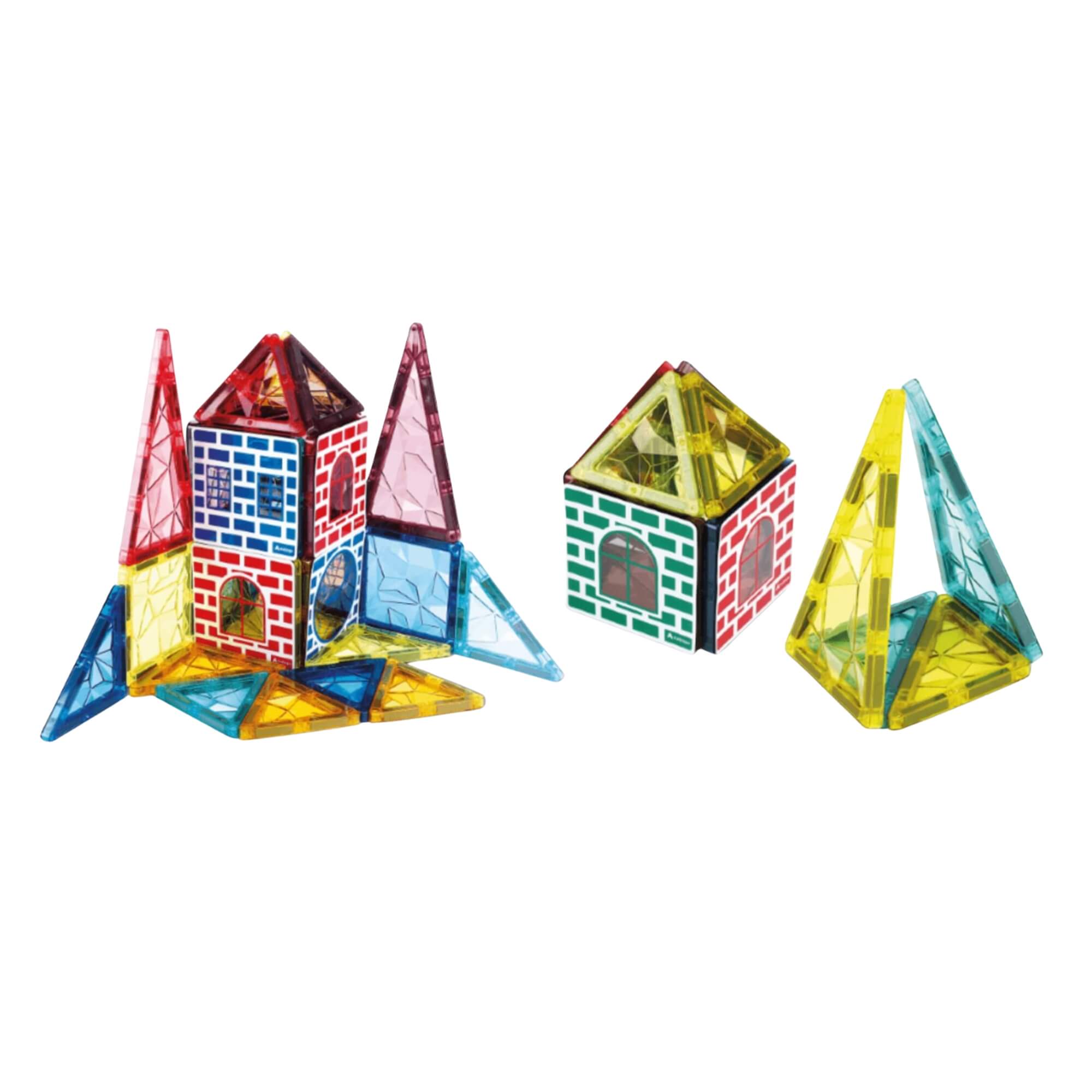 COMP Kit Brincando de Engenheiro Magnético Xalingo (12 Peças + 24 Peças)
