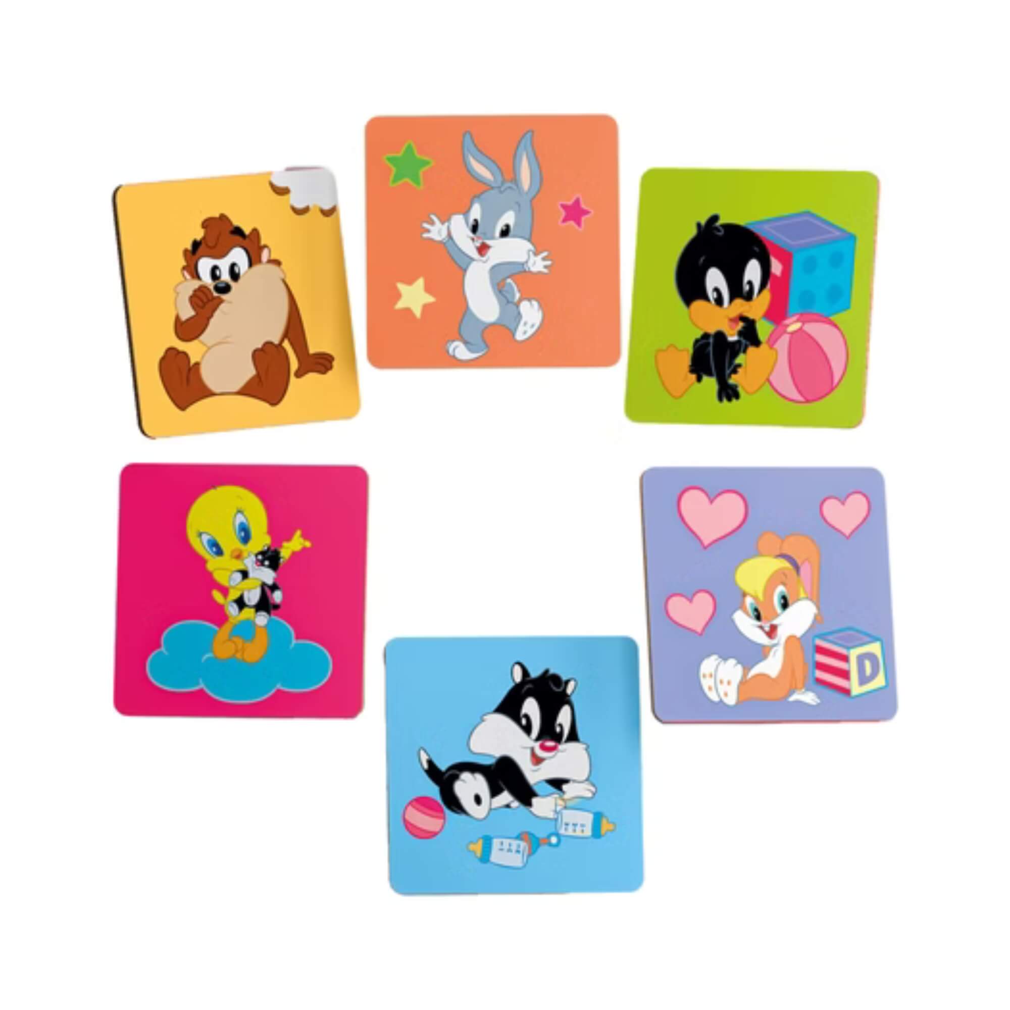 Primeiros Passos Jogo de Associação Baby + Memória Looney Tunes Cooper Fun - 00060