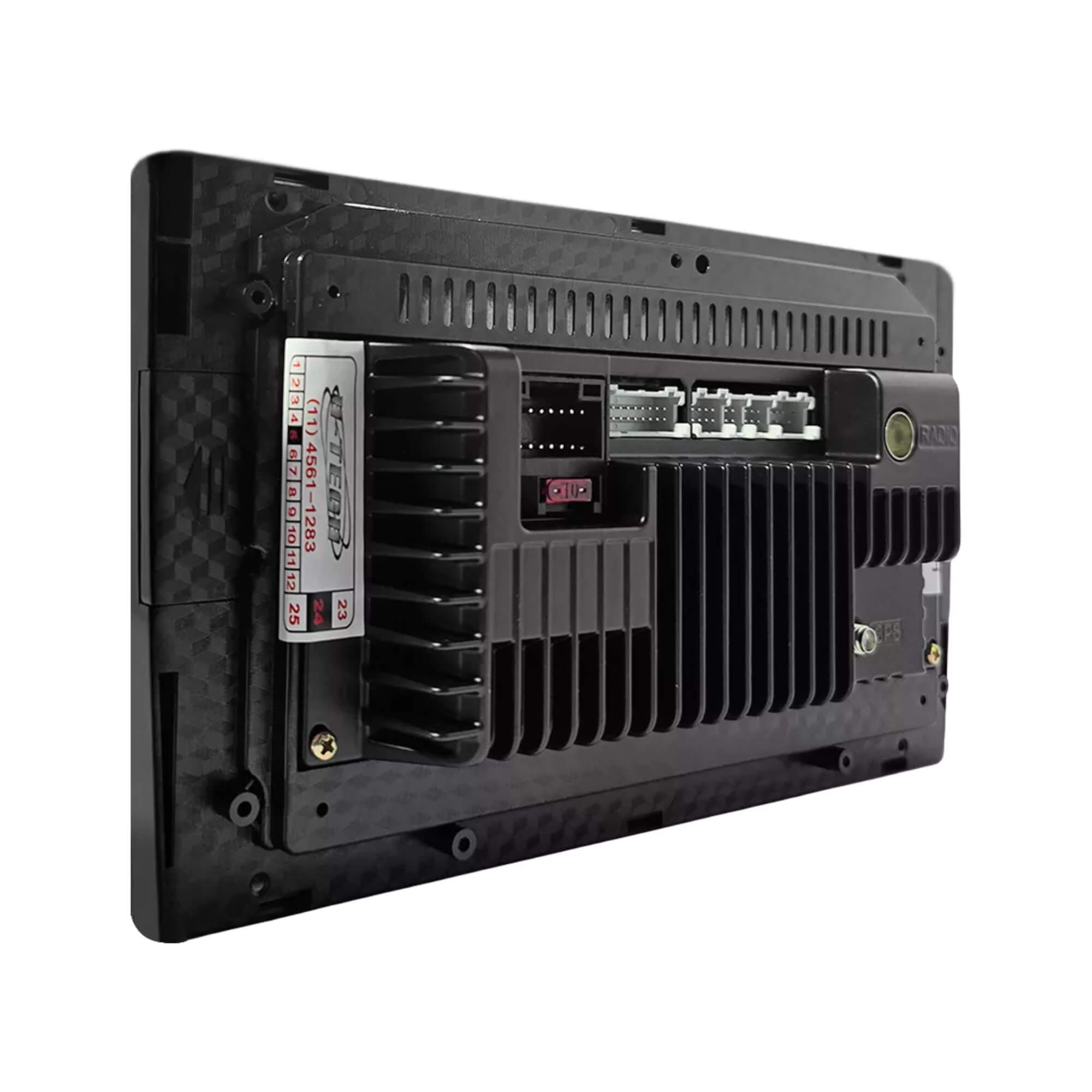 COMP Kit Multimidia T-CROSS QLED 4+64gb c/ Cambus + Moldura 2Din 9" + Kit de Controle Canplus