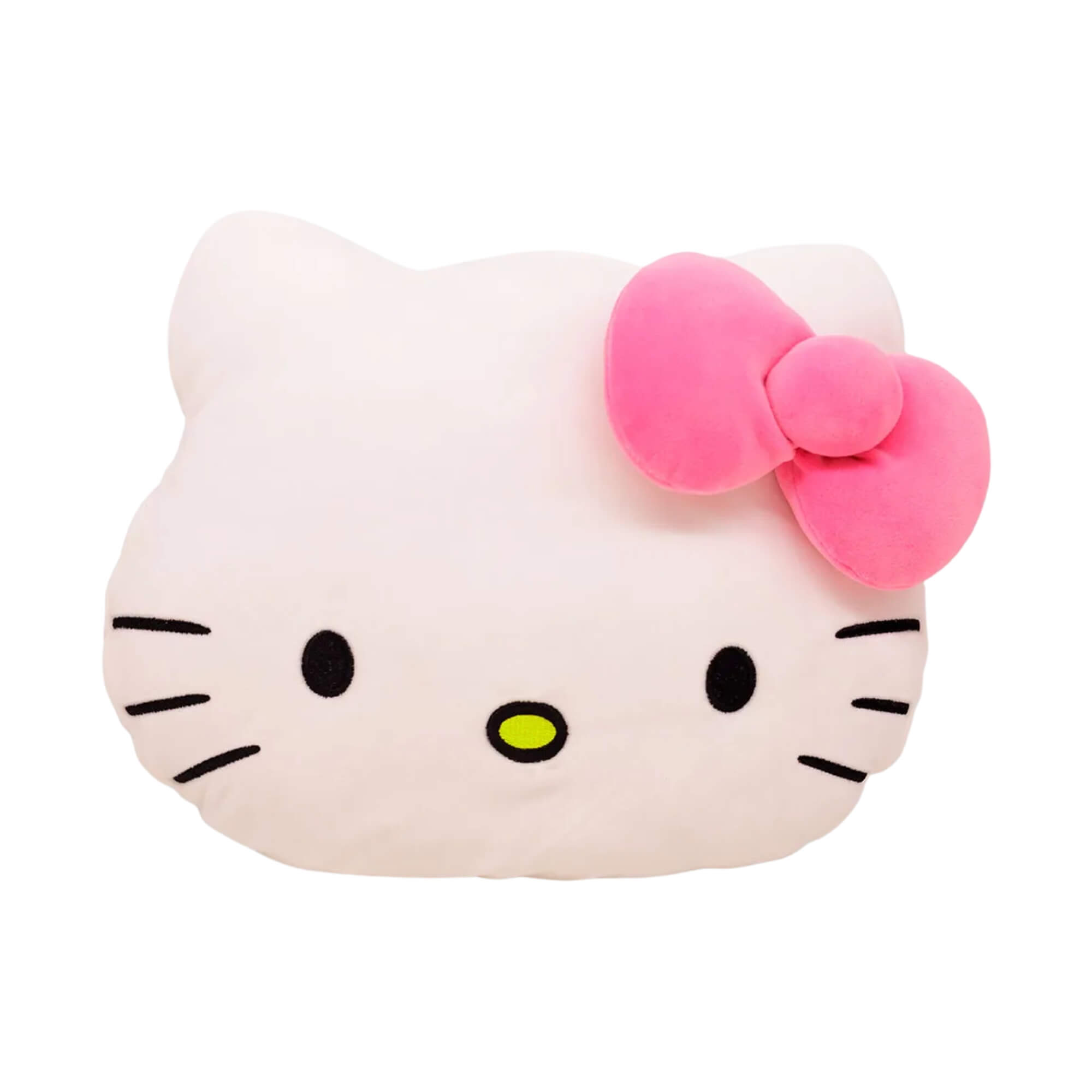 COMP Kit Almofada Formato Huggy Hello Kitty + Kit Teclado e Mouse Sem Fio Hello Kitty
