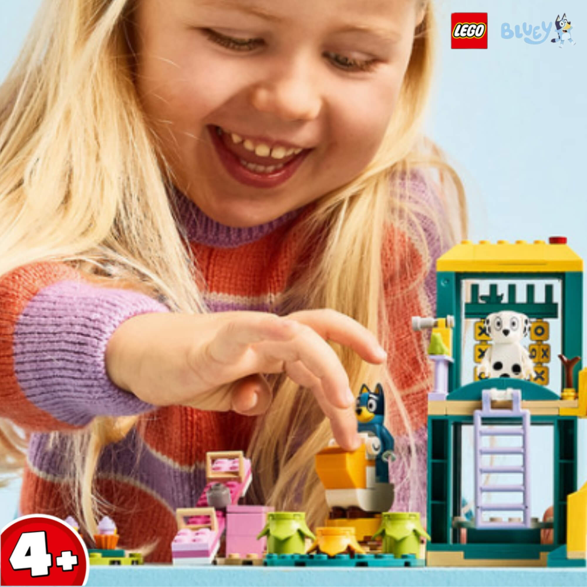 LEGO Diversão no Parquinho com Bluey e Chloe 104 Peças - 4111111201