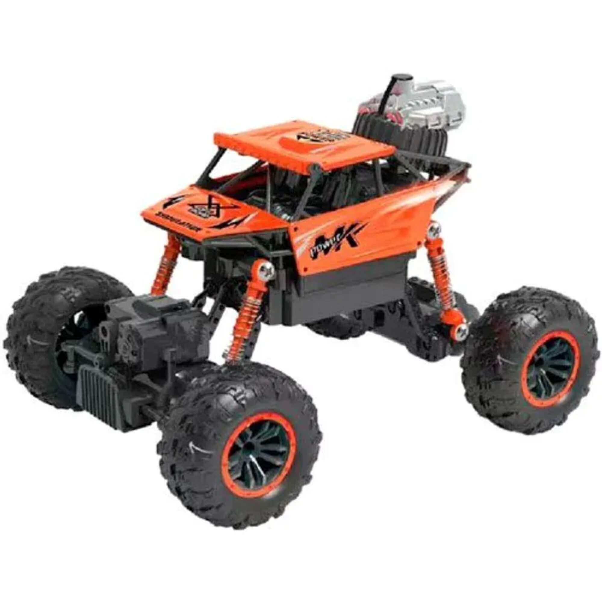 Carro de Controle Remoto Laranja Off Road 4x4 Zippy Toys - 11127