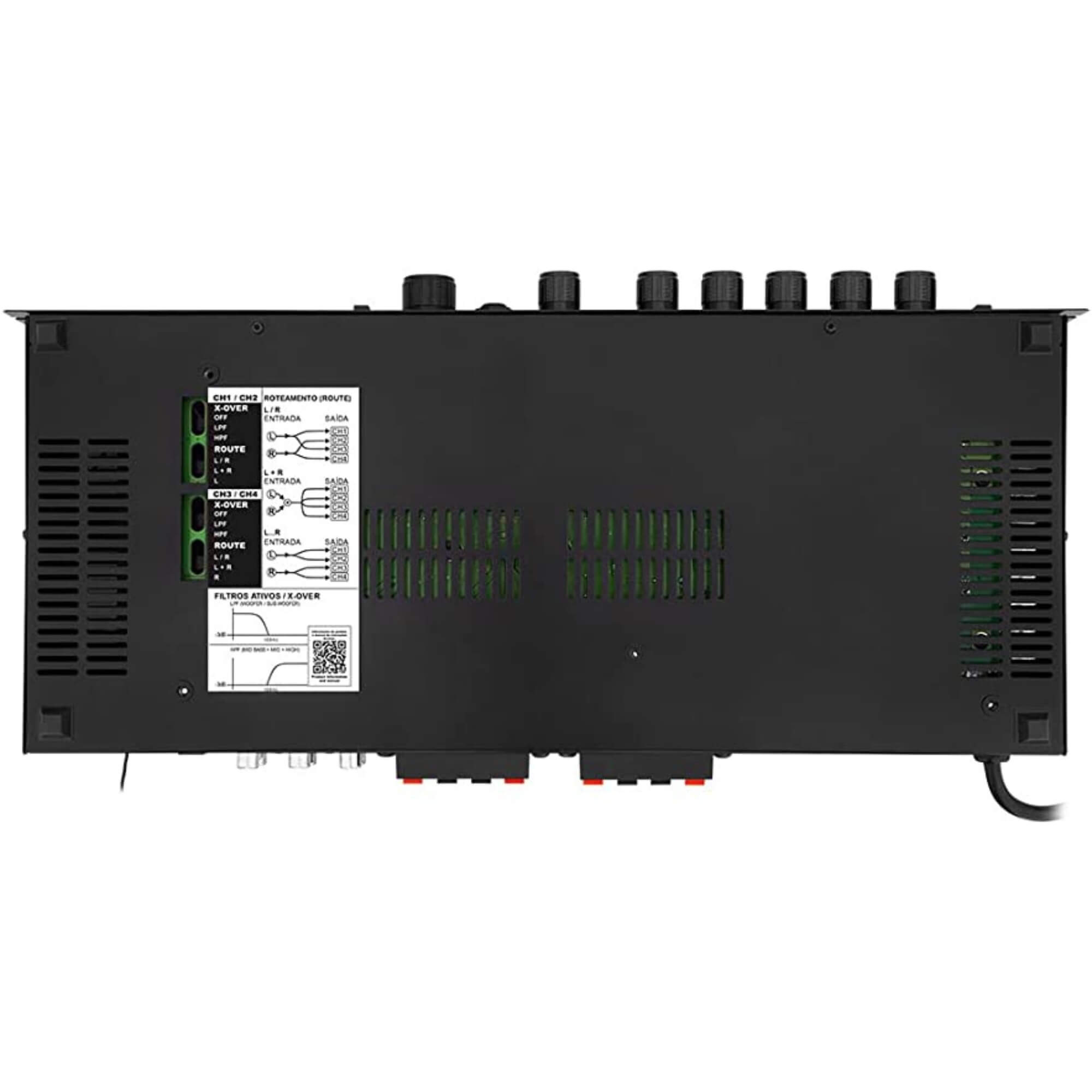 COMP Kit com 2 Pares de Arandelas + Receiver + Subwoofer Taramps