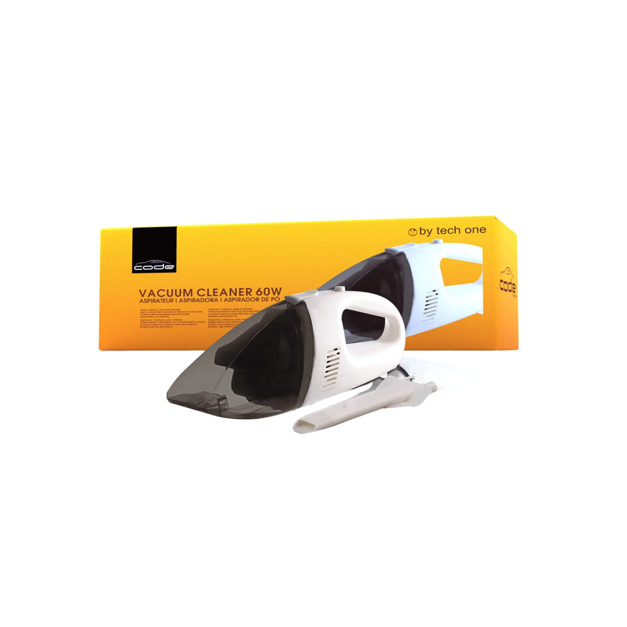 COMP Kit Limpeza Automotiva: Escova Cerdas Nylon e Aspirador Portátil 12V para Carros