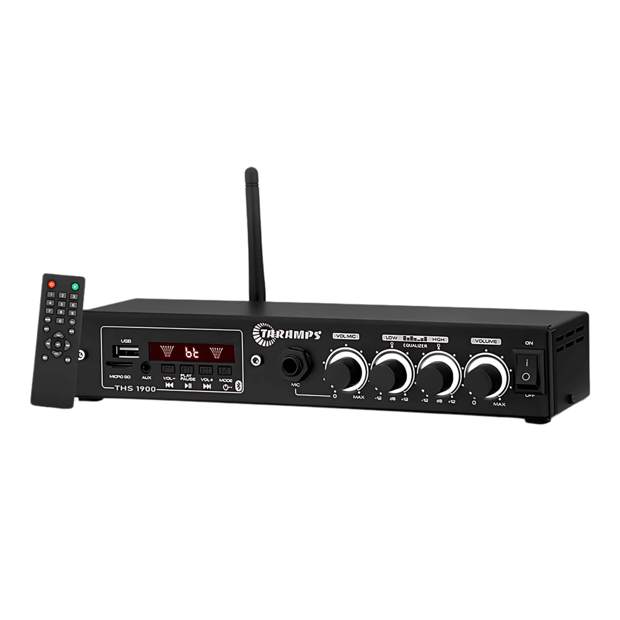 COMP Kit Som Ambiente com 3 Pares de Arandelas Leson LS78-AR + Microfone AR100 + Receiver THS1900