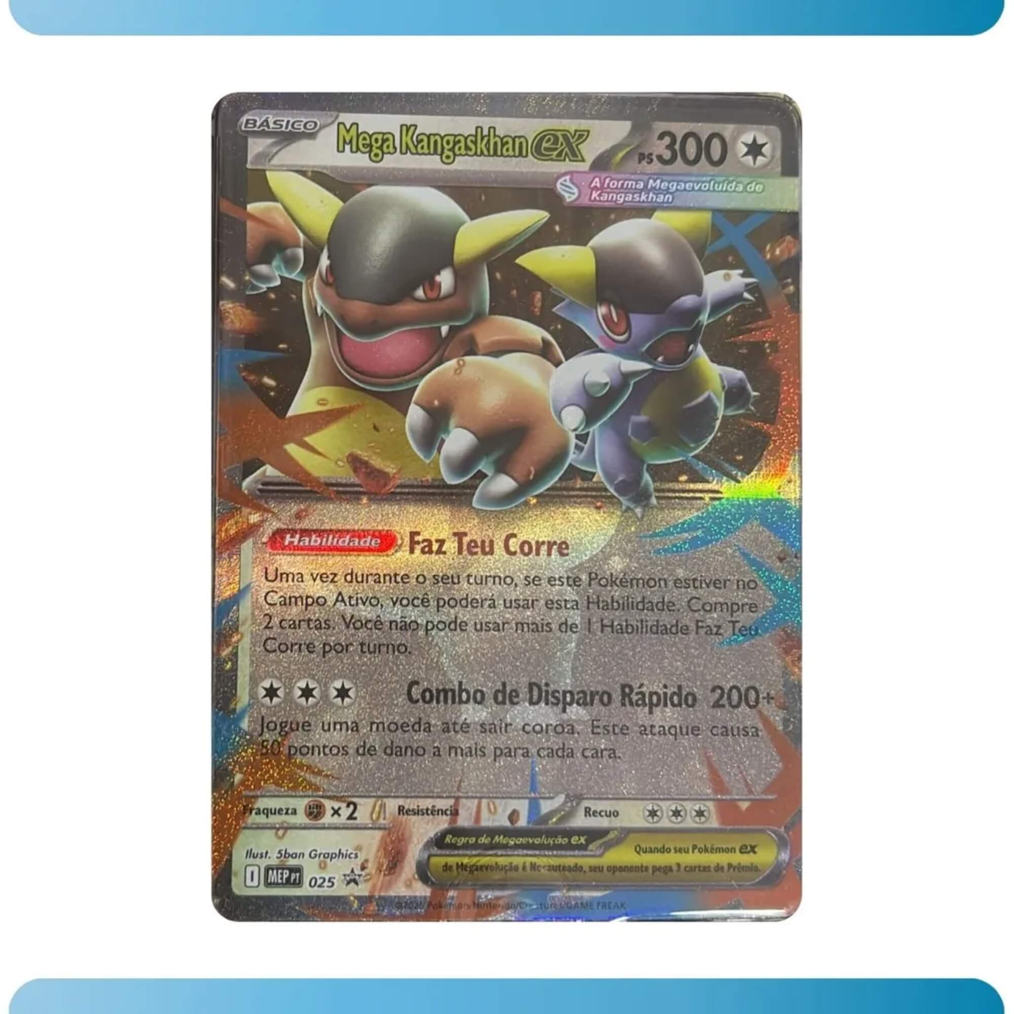 Box Pokemon TCG Coleção Mega Kangaskhan EX Copag - 36059