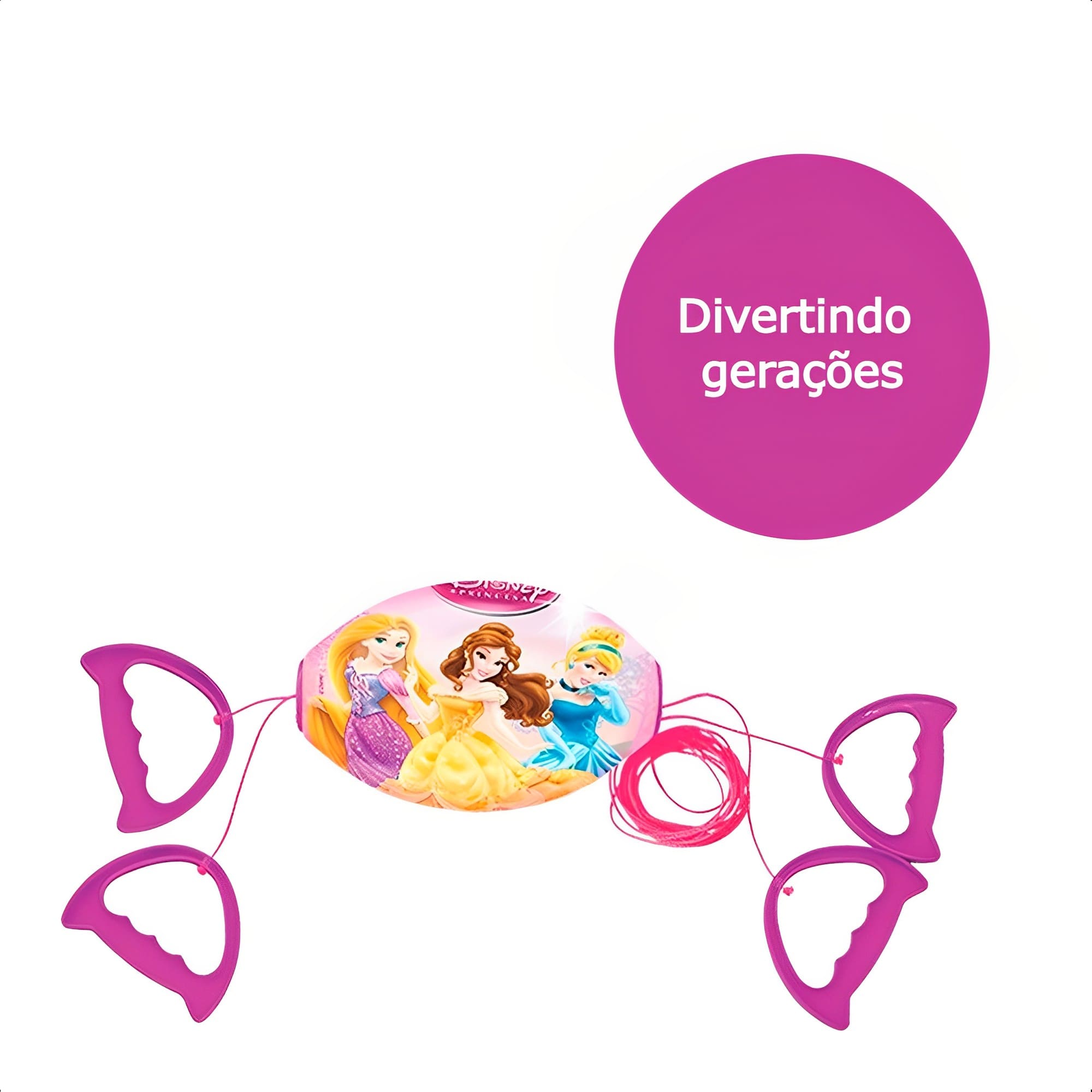 COMP 15 Unidades do Brinquedo Vai E Vem Princesas Infantil +5 Anos Líder Brinquedos - 2473