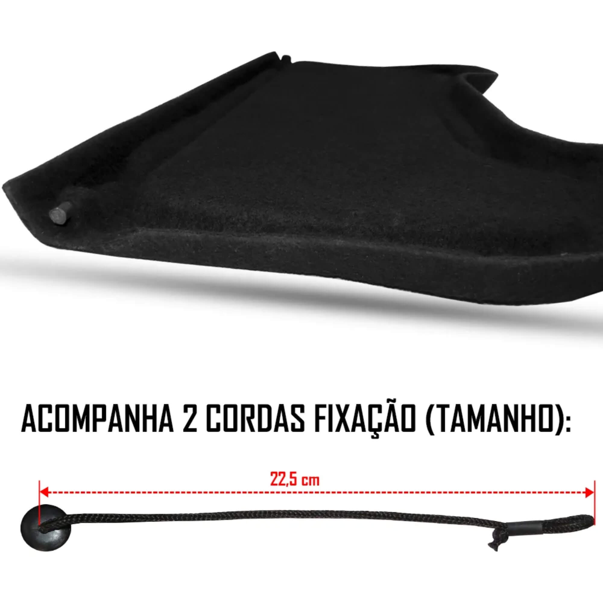 Tampão de Porta Malas Polo Hatch 2018 a 2023 Regency - 000530