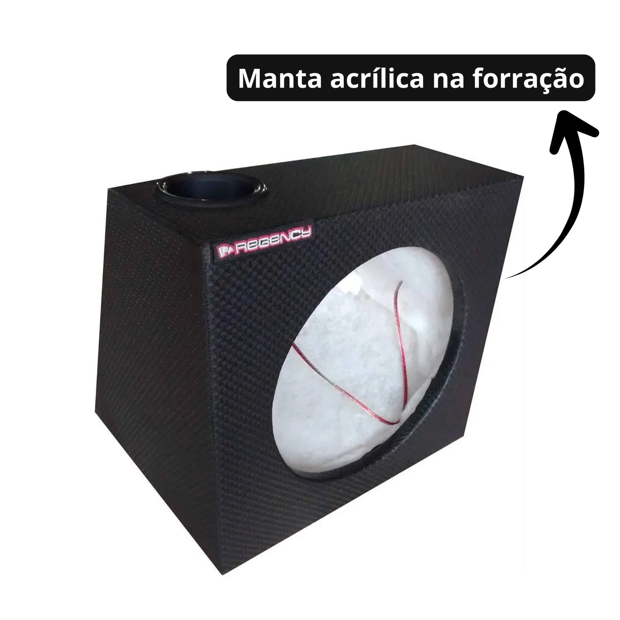 Caixa Dutada 1 Sub 10" Polegadas Regency - 000036