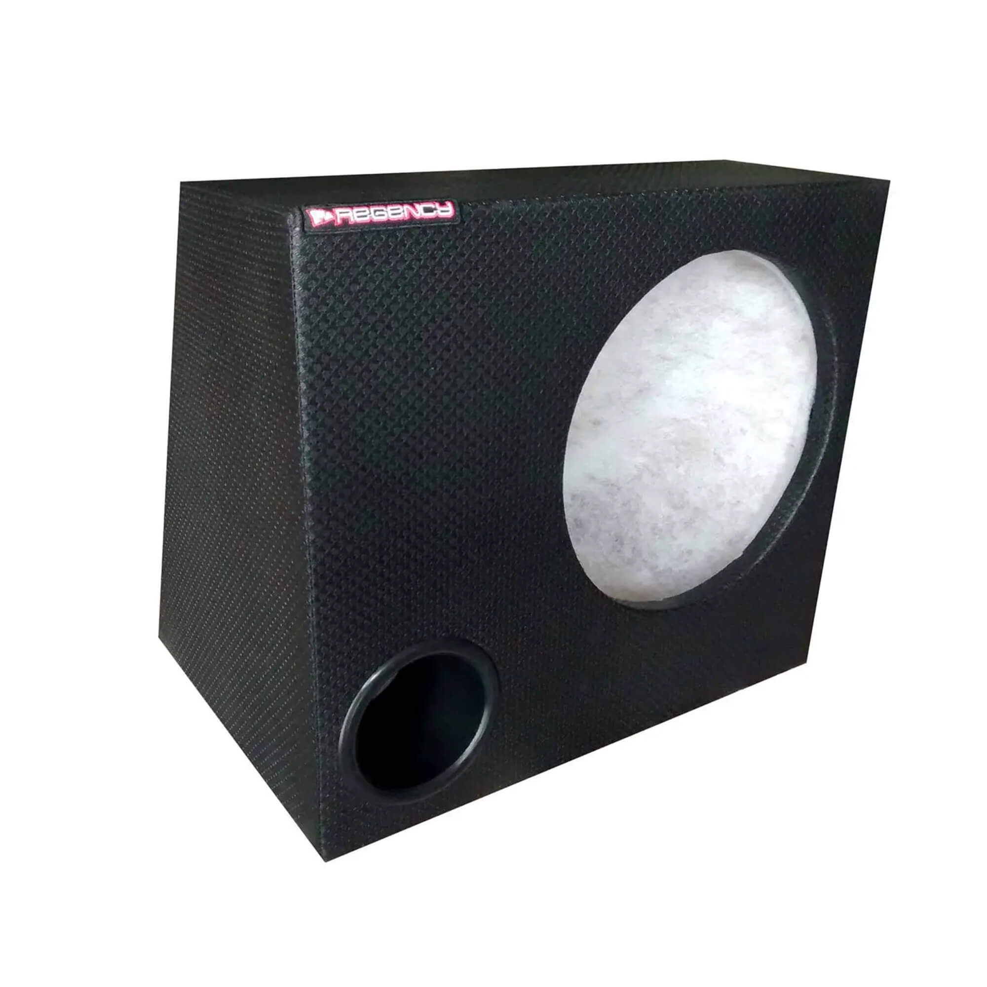 Caixa 1 Subwoofer 12" Polegadas Dutada 40 Litros Preto Regency - 000112