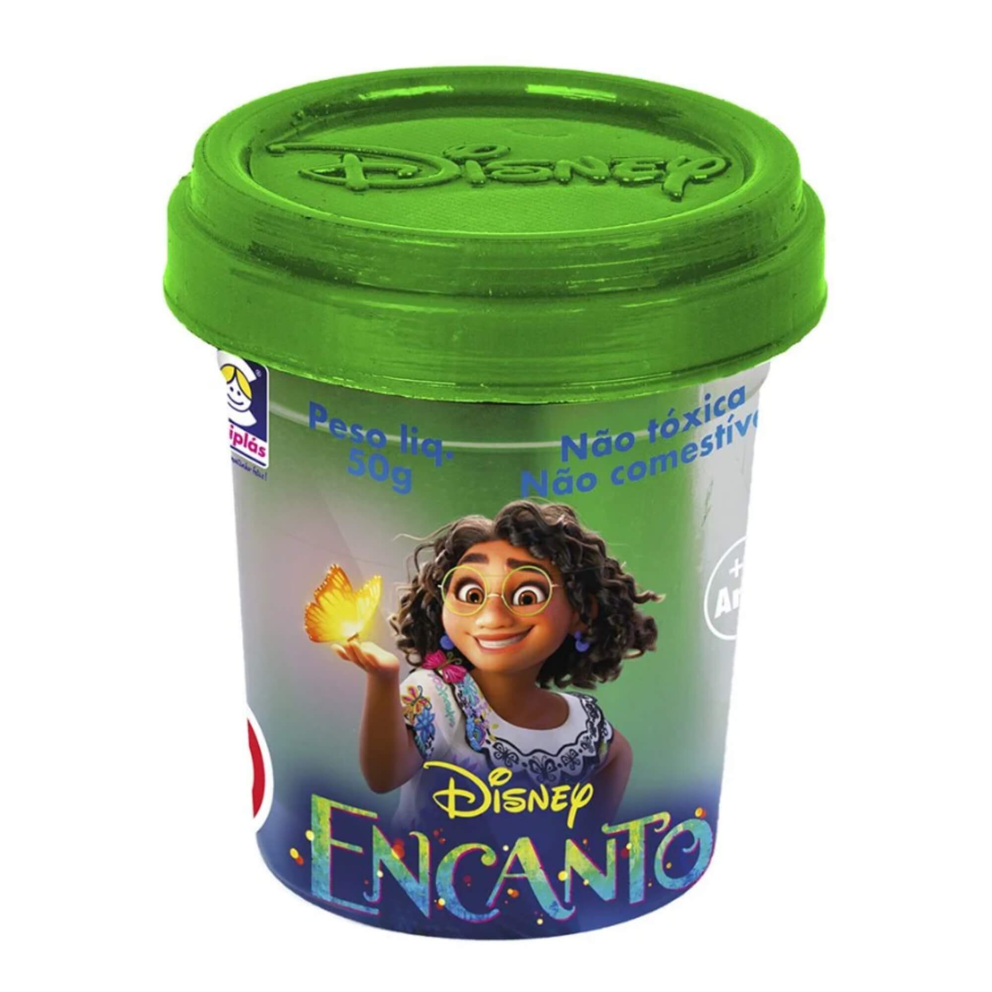 COMP Kit Brinquedo Infantil Encanto: Kit de Massinha de Modelar + Jogo de Cartas Eu Vi!