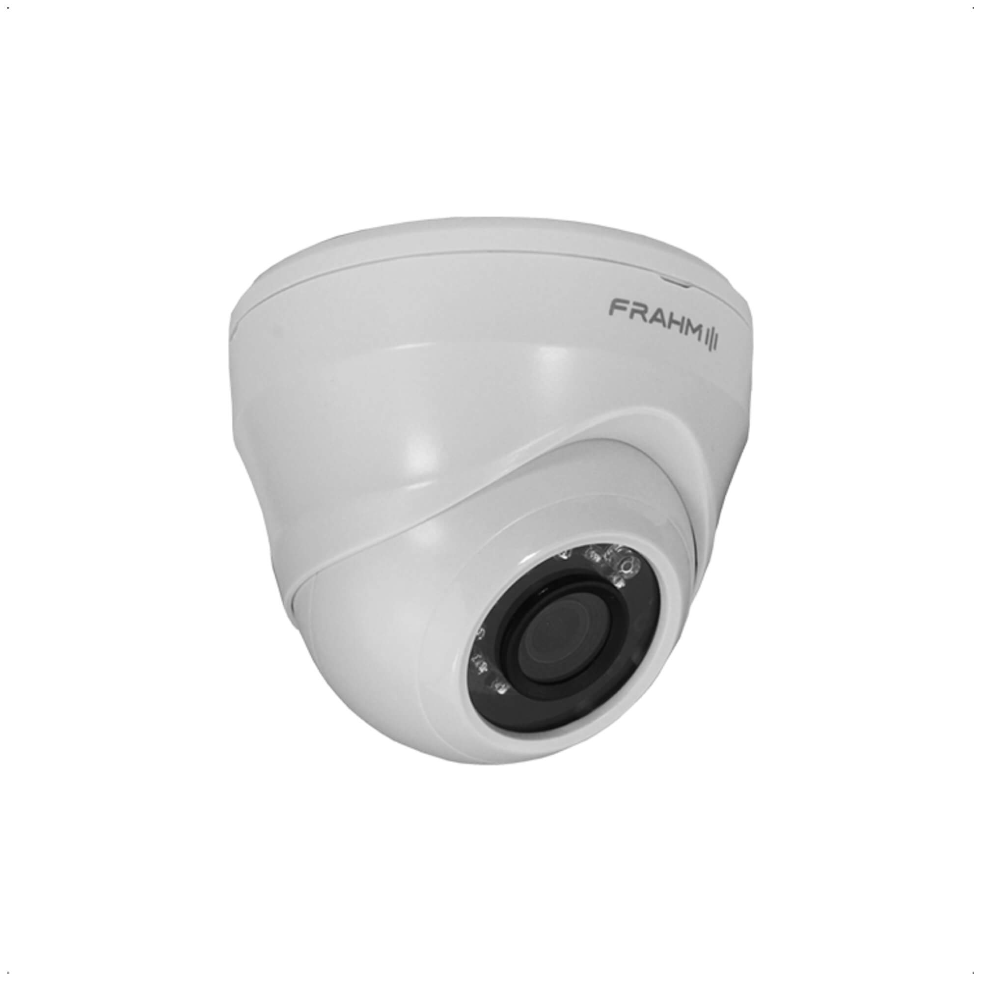 COMP Kit 3 Câmeras De Vídeo Dome Full HD (1080P) 2MP Visão Noturna Proteção IP66 - Frahm