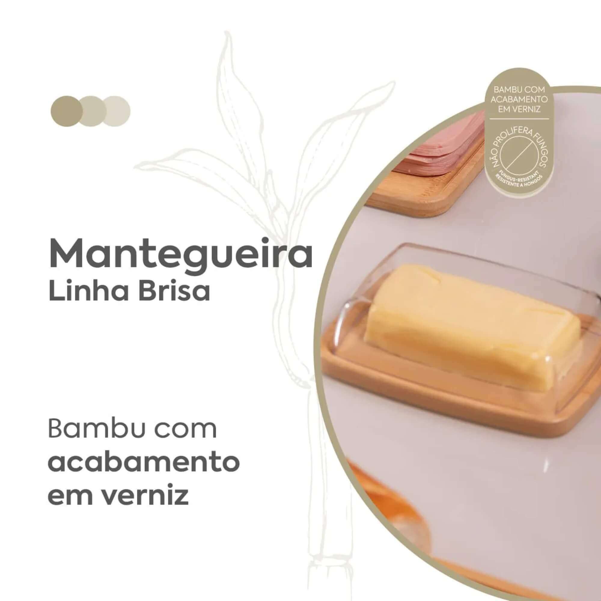 Mantegueira em Bambu Coza Brisa Brinox - 40655/3009
