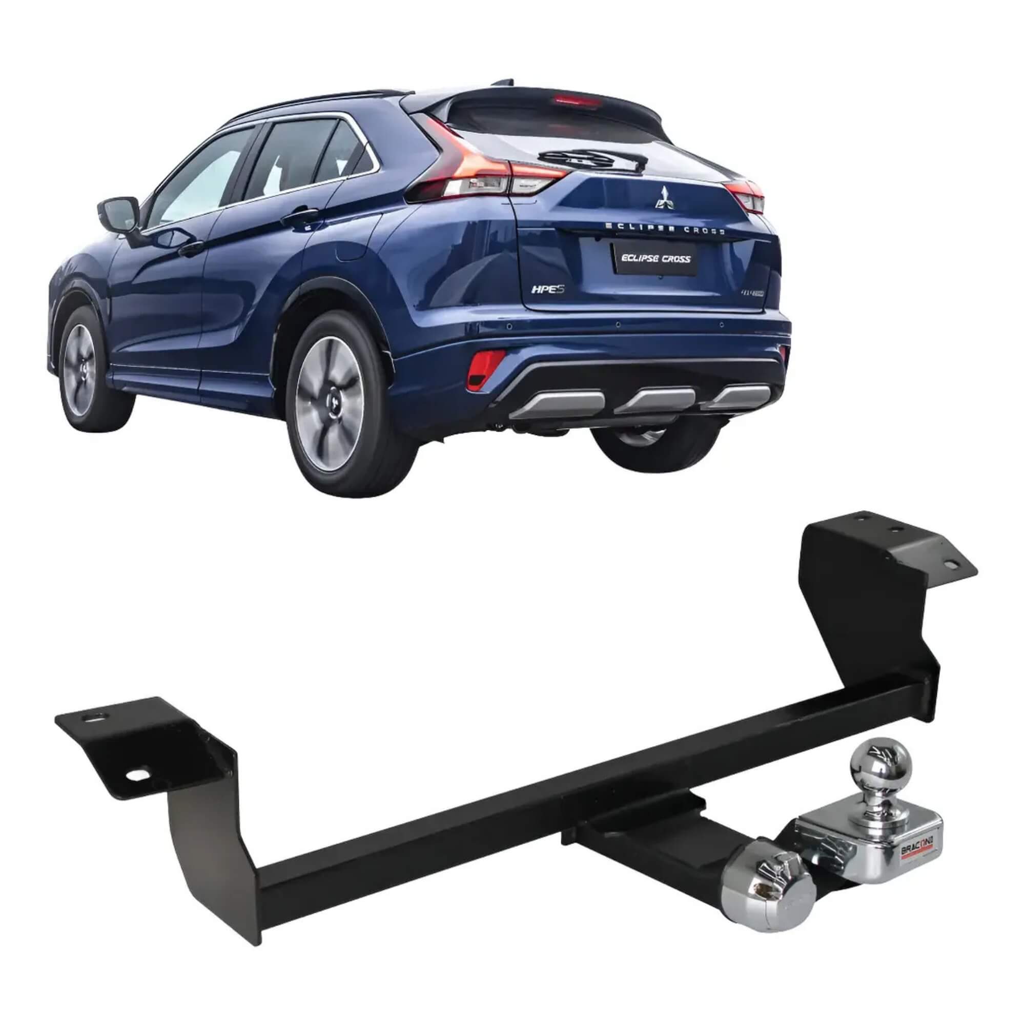 Engate Reboque Fixo Eclipse Cross 2024 em Diante 750kg Braconi - BRCIM285