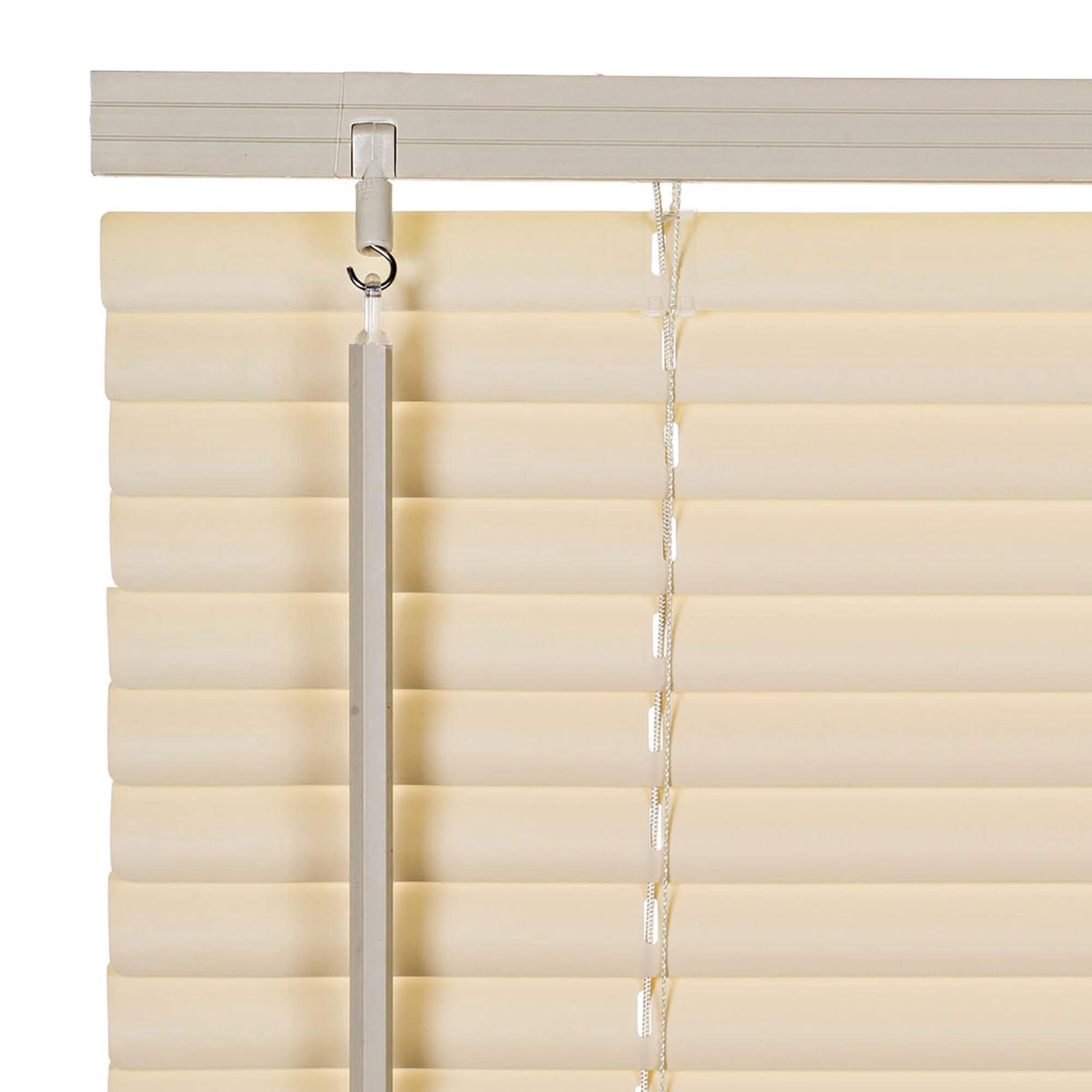Persiana Horizontal Off PVC 25m 120x130cm Bege Conthey Evolux - D148033B