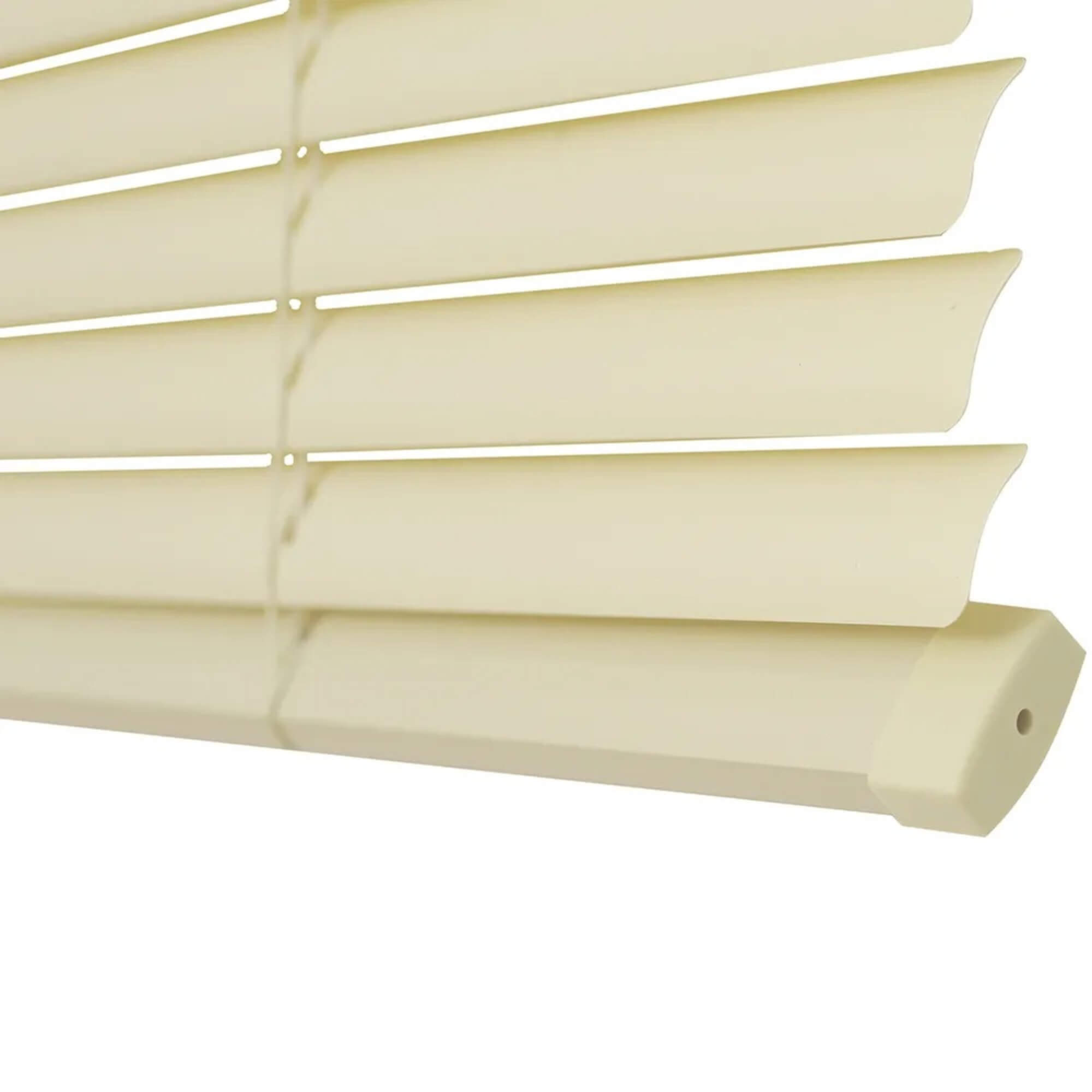 Persiana Horizontal PVC Premier 25mm 100x160cm cor Bege Conthey Evolux - D113179B