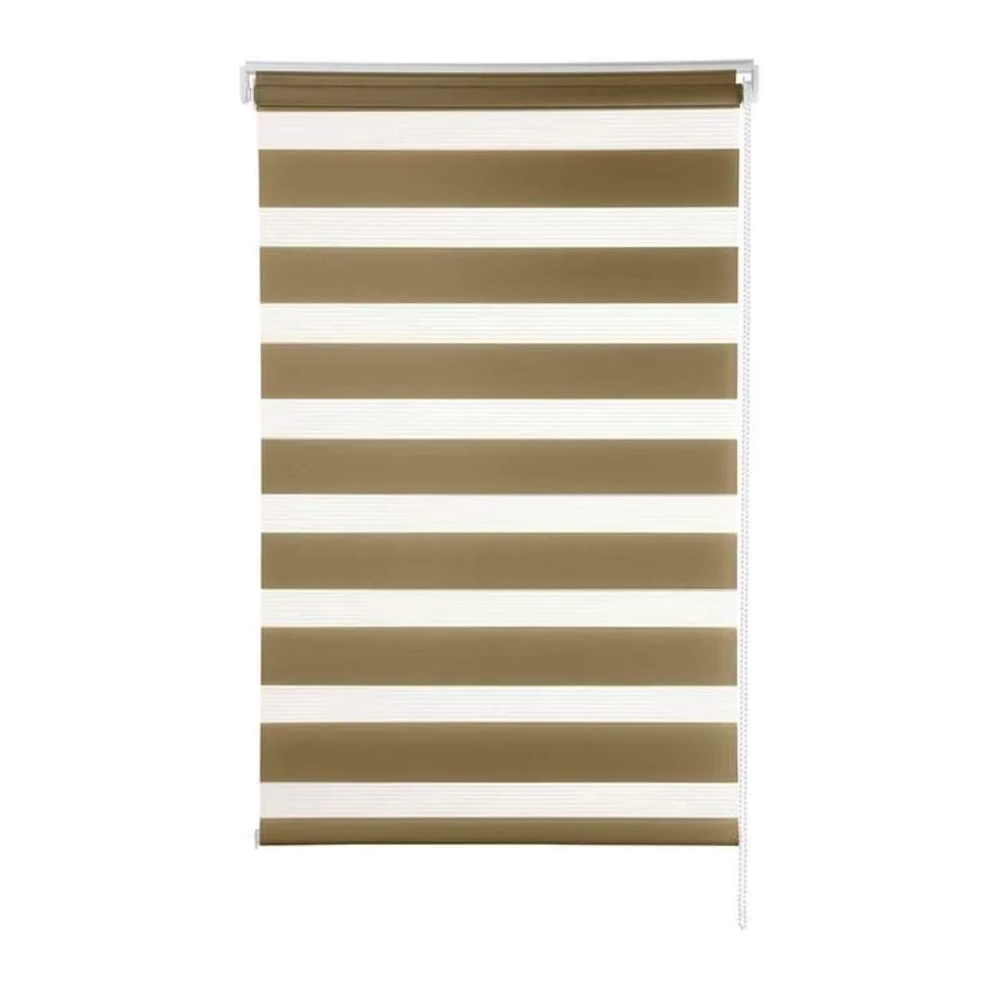 Persiana Zebra Rolo Duplo 120X160 Caramelo Conthey Evolux - N2004461D