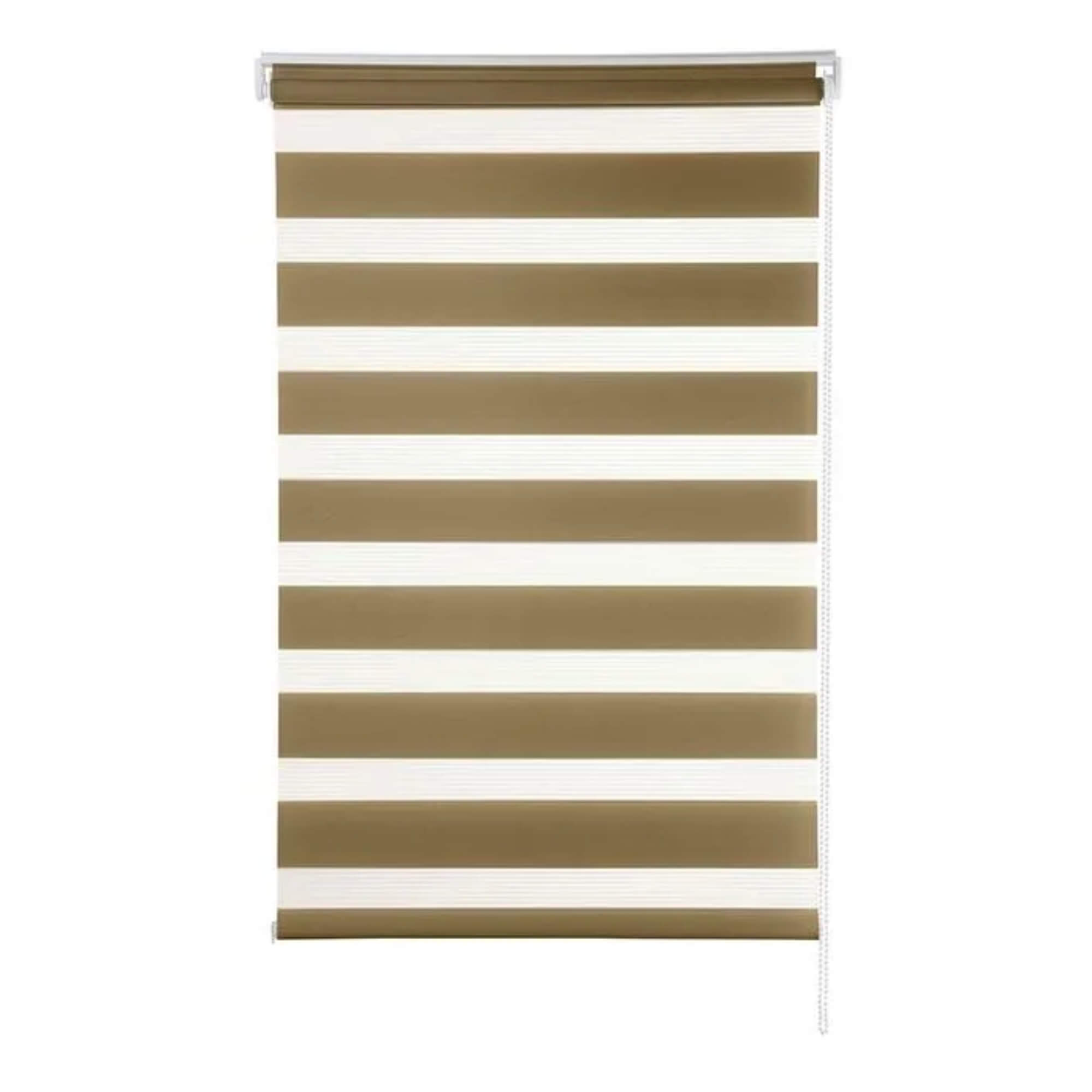 Persiana Zebra Rolo Duplo 140X160 Caramelo Conthey Evolux - N2004462D