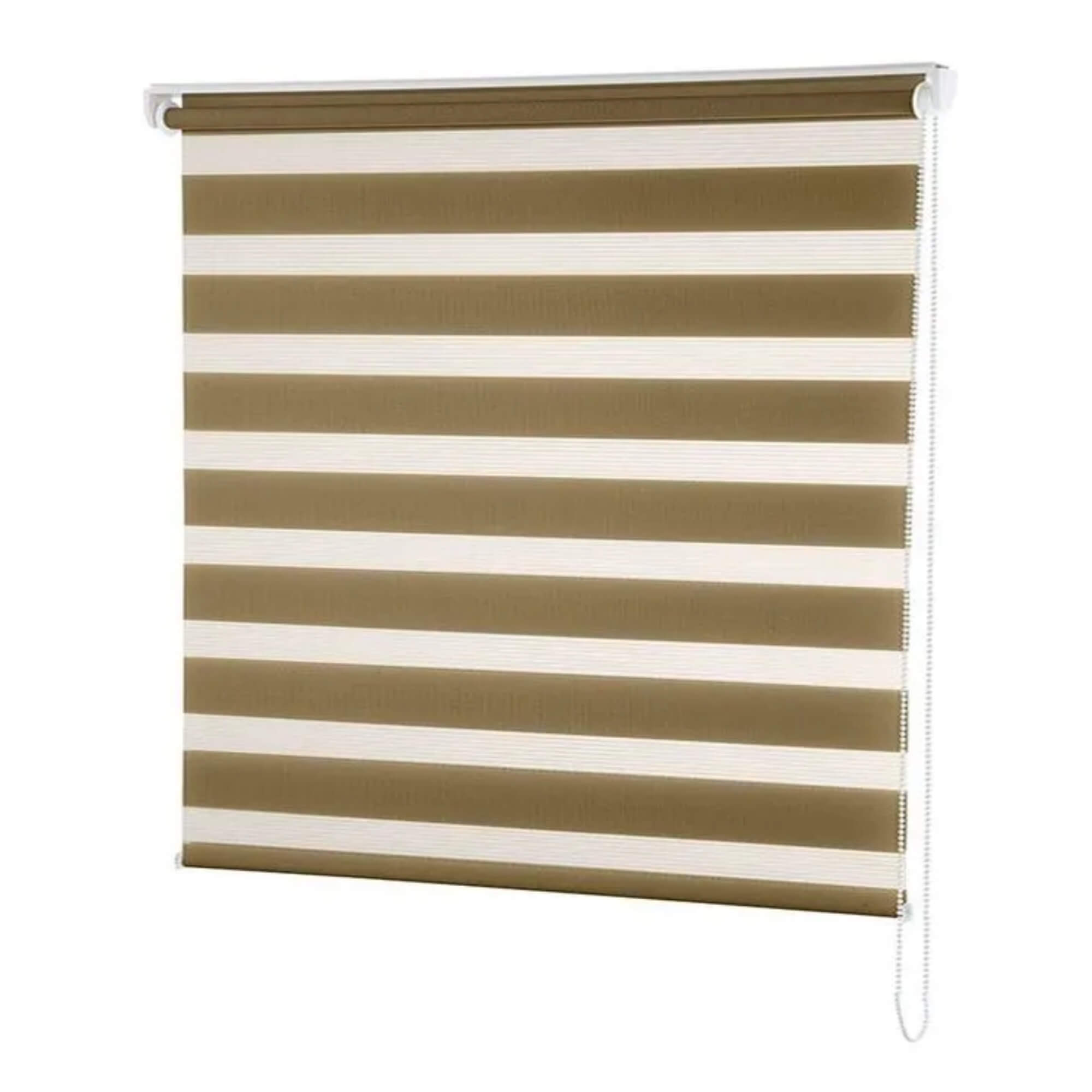 Persiana Zebra Rolo Duplo 160X160 Caramelo Conthey Evolux - N2004463D