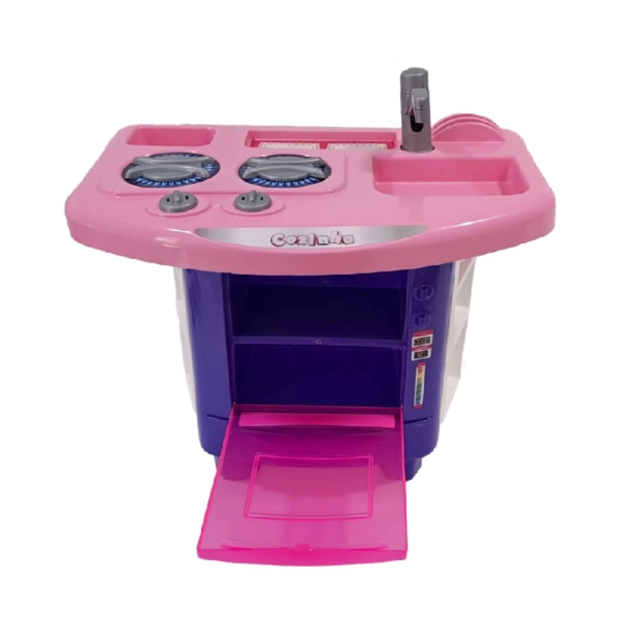 Brinquedo Cozinha Faz de Conta Mini Delícias Pais e Filhos - 793041