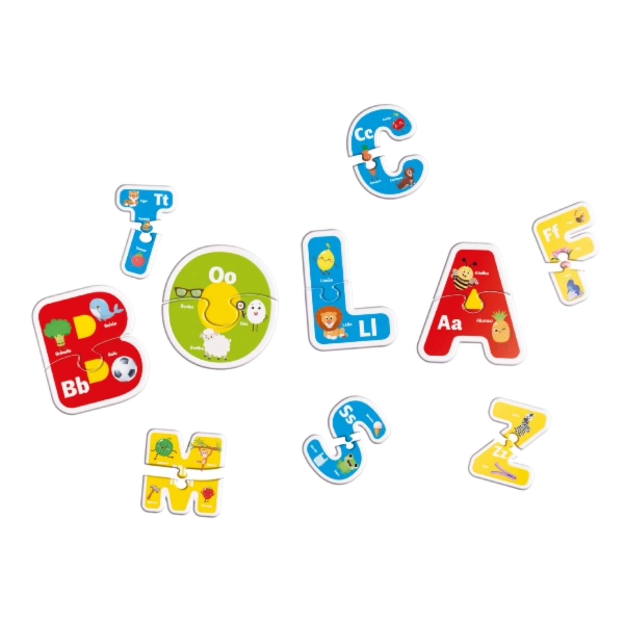 Jogo Educativo Infantil Aprendendo o Alfabeto Pais e Filhos - 793049