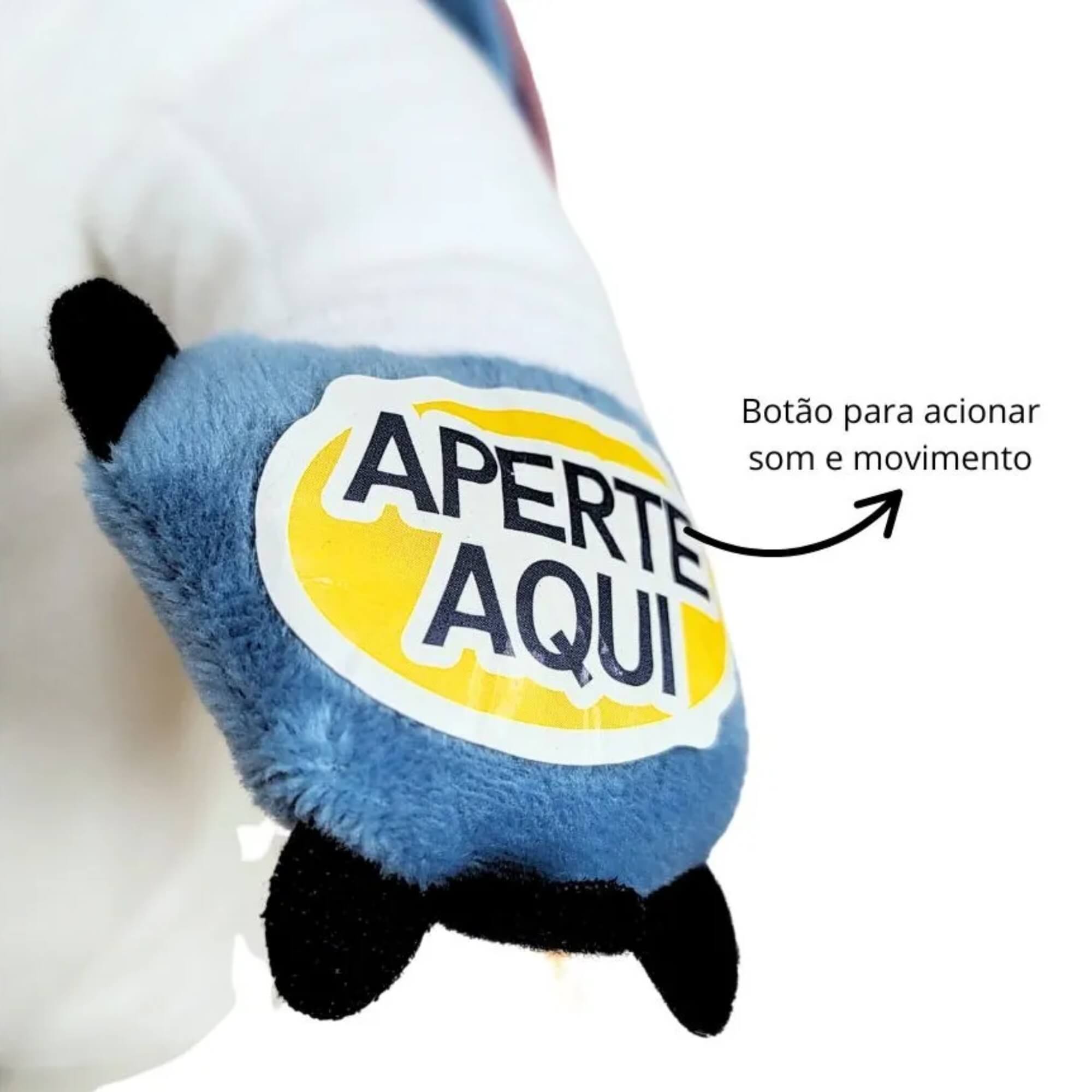 Pelúcia Disney Stitch Sleep com Mecanismo de Respiração Multikids - BR2431